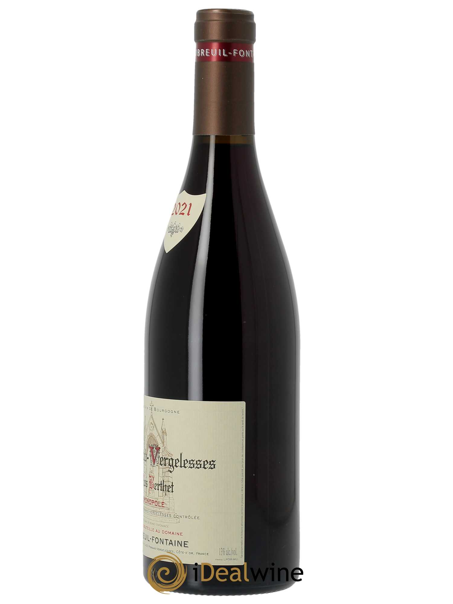 Pernand-Vergelesses Clos Berthet Monopole Domaine Dubreuil Fontaine 2021 - Lot of 1 bottle - 2