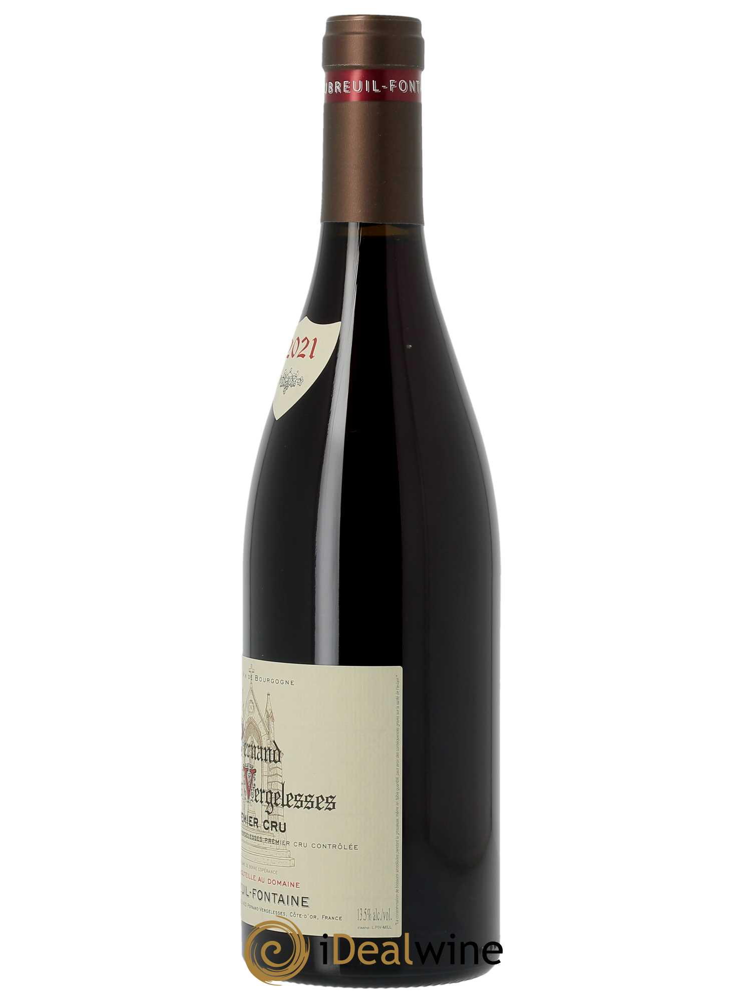 Pernand-Vergelesses 1er Cru Ile des Vergelesses Domaine Dubreuil Fontaine 2021 - Lot of 1 bottle - 2