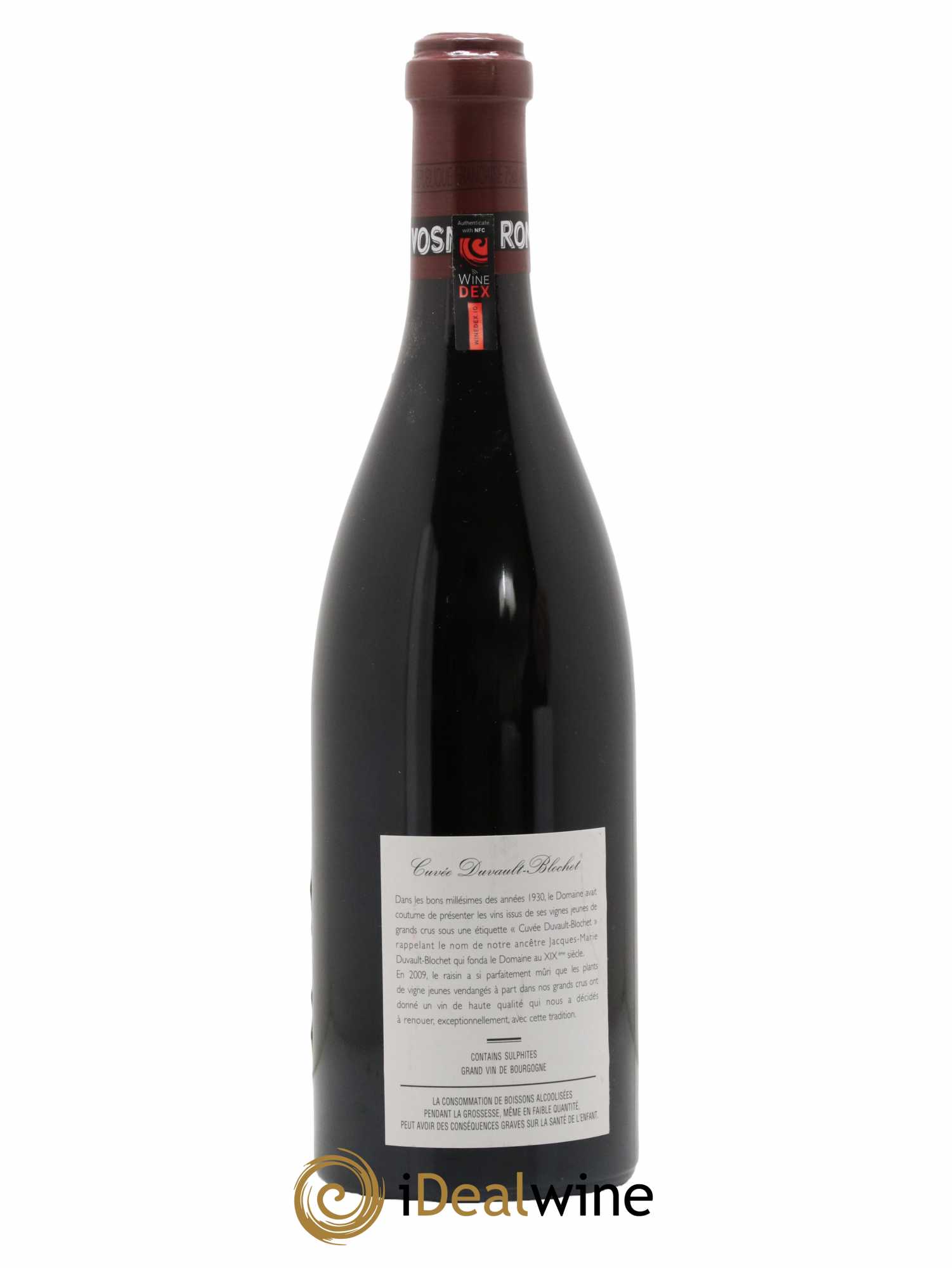 Vosne-Romanée 1er Cru Cuvée Duvault Blochet Domaine de la Romanée-Conti 2009 - Posten von 1 Flasche - 1