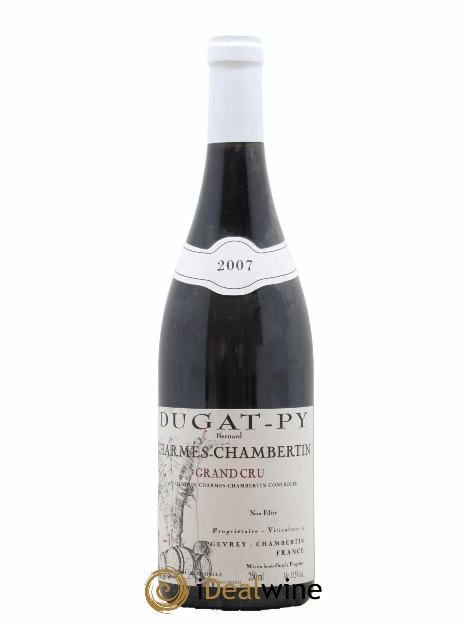 Charmes-Chambertin Grand Cru Dugat-Py 2007 - Lot de 1 bouteille - 0
