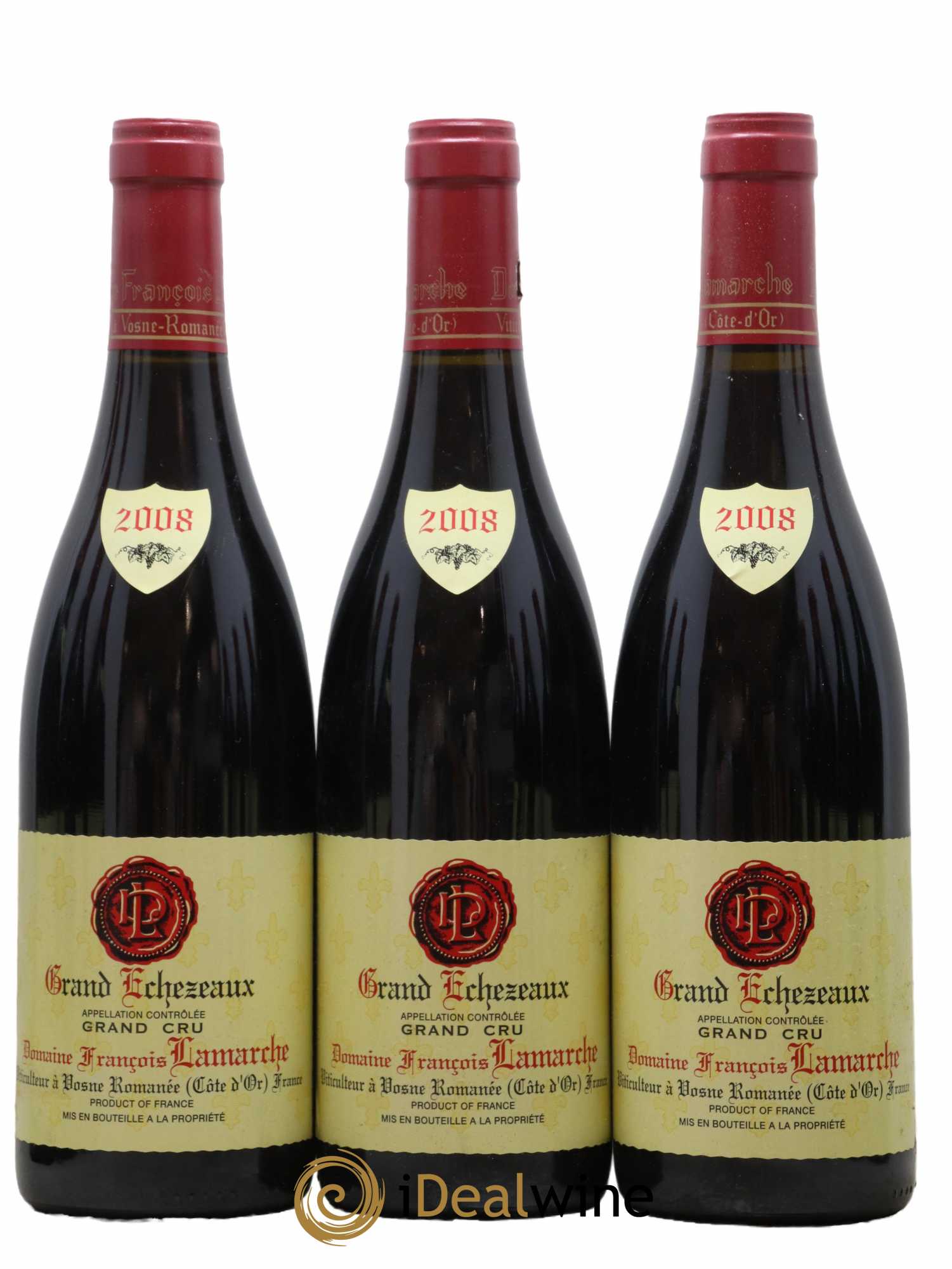 Grands-Echezeaux Grand Cru Lamarche (Domaine) 2008 - Lot de 12 bouteilles - 1