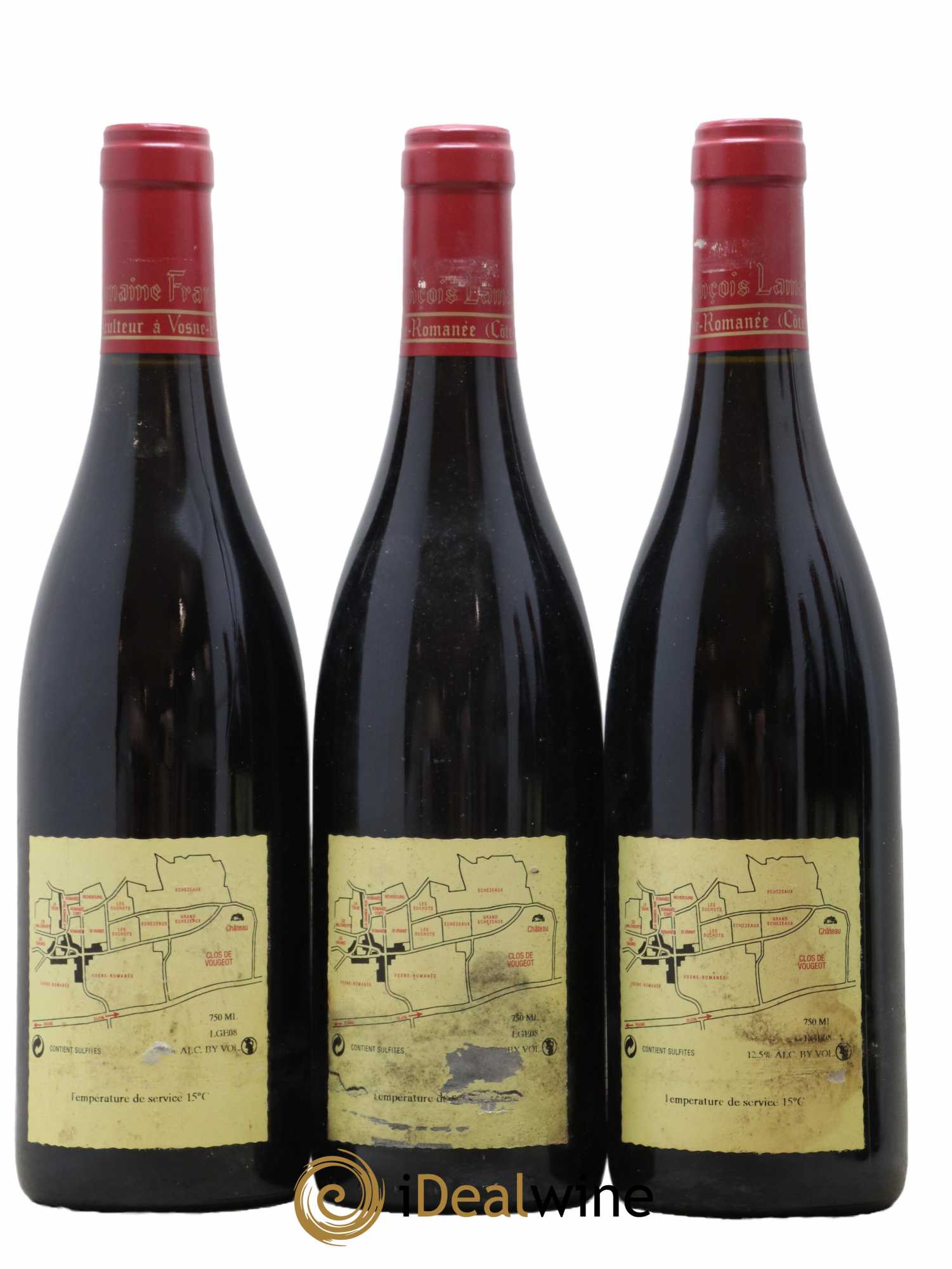 Grands-Echezeaux Grand Cru Lamarche (Domaine) 2008 - Lot de 12 bouteilles - 6