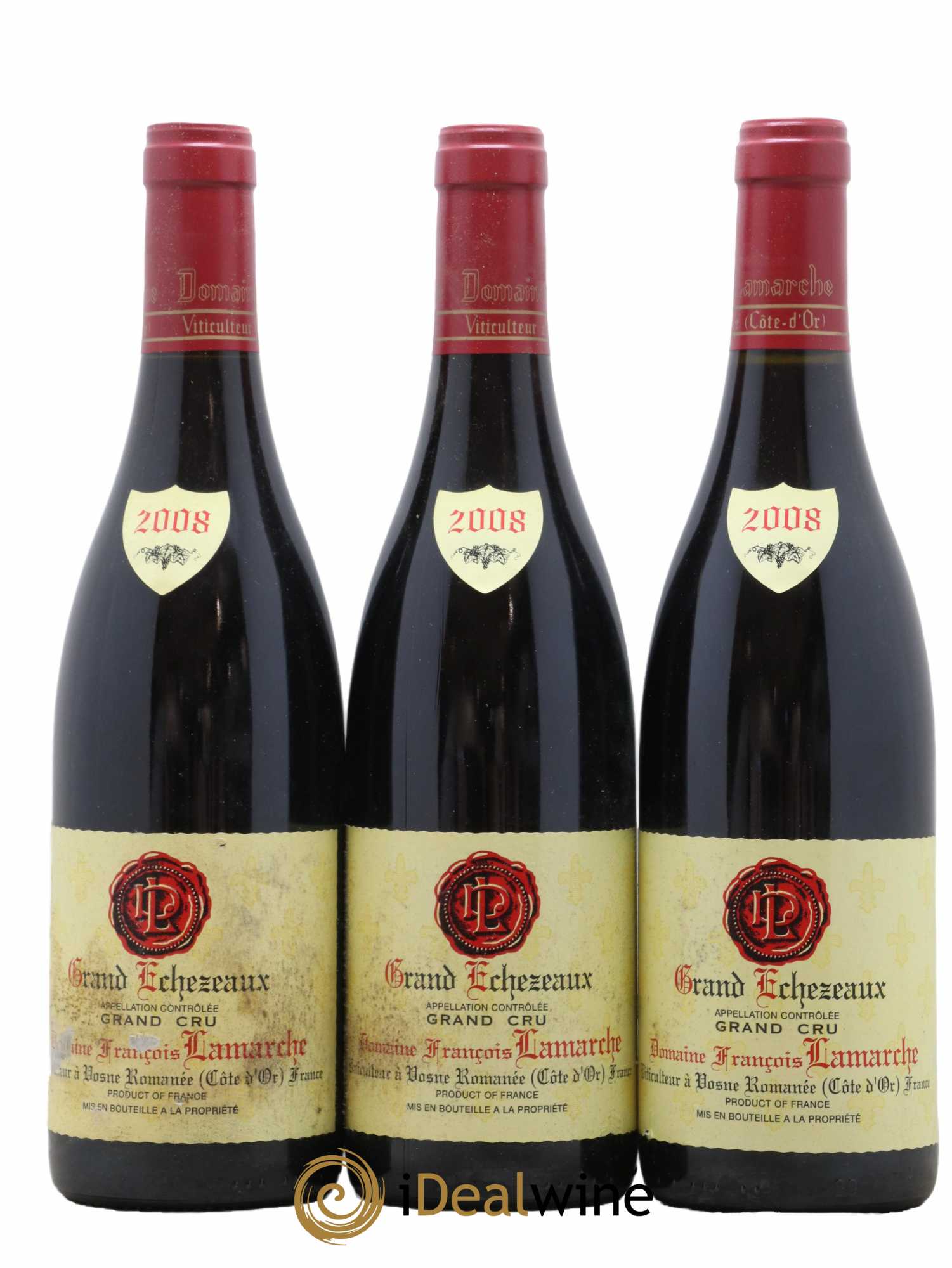 Grands-Echezeaux Grand Cru Lamarche (Domaine) 2008 - Lot de 12 bouteilles - 7