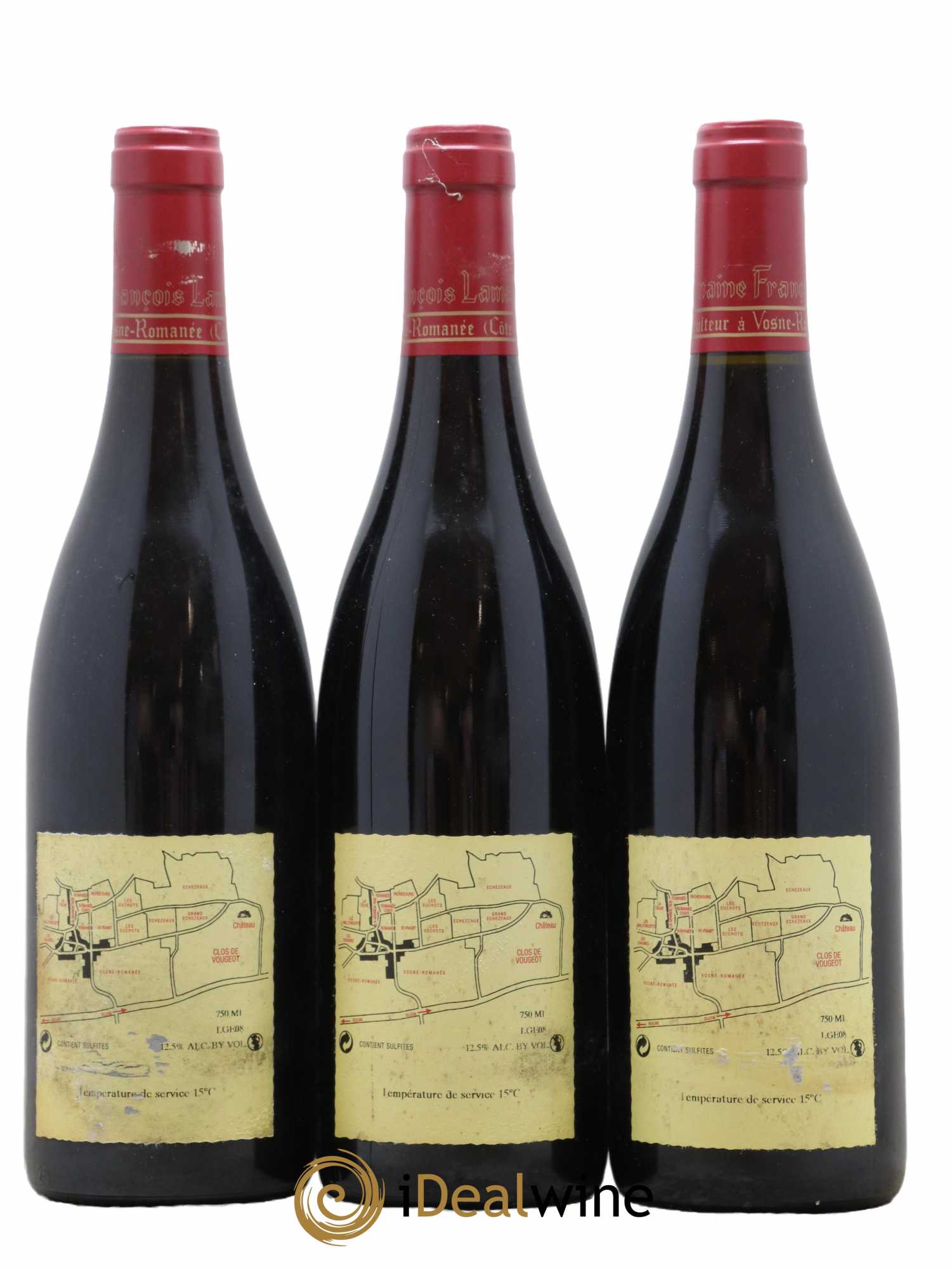 Grands-Echezeaux Grand Cru Lamarche (Domaine) 2008 - Lot de 12 bouteilles - 8