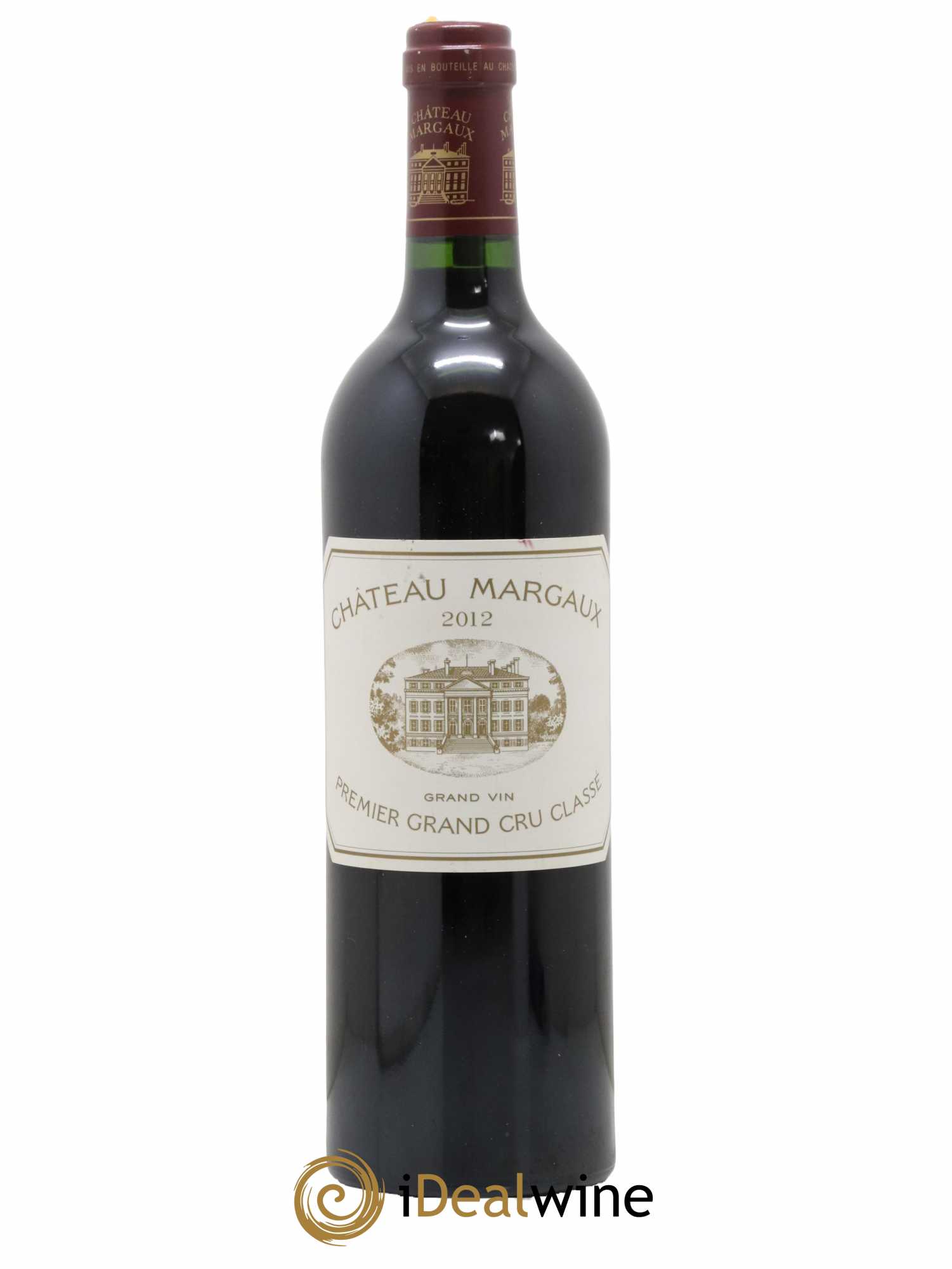 Château Margaux 1er Grand Cru Classé 2012 - Lot de 1 bouteille - 0