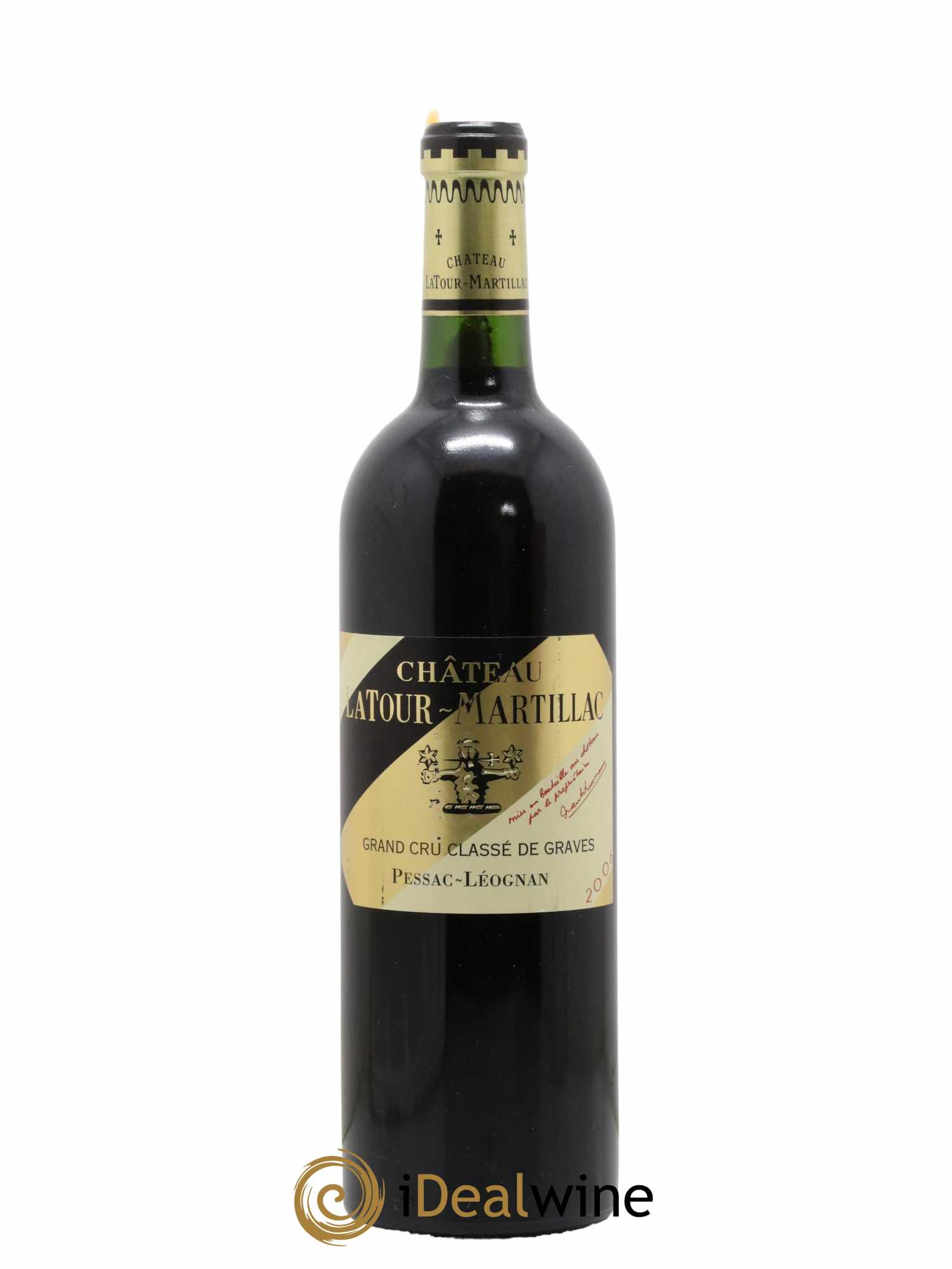Château Latour-Martillac Cru Classé de Graves 2006 - Lot de 1 bouteille - 0