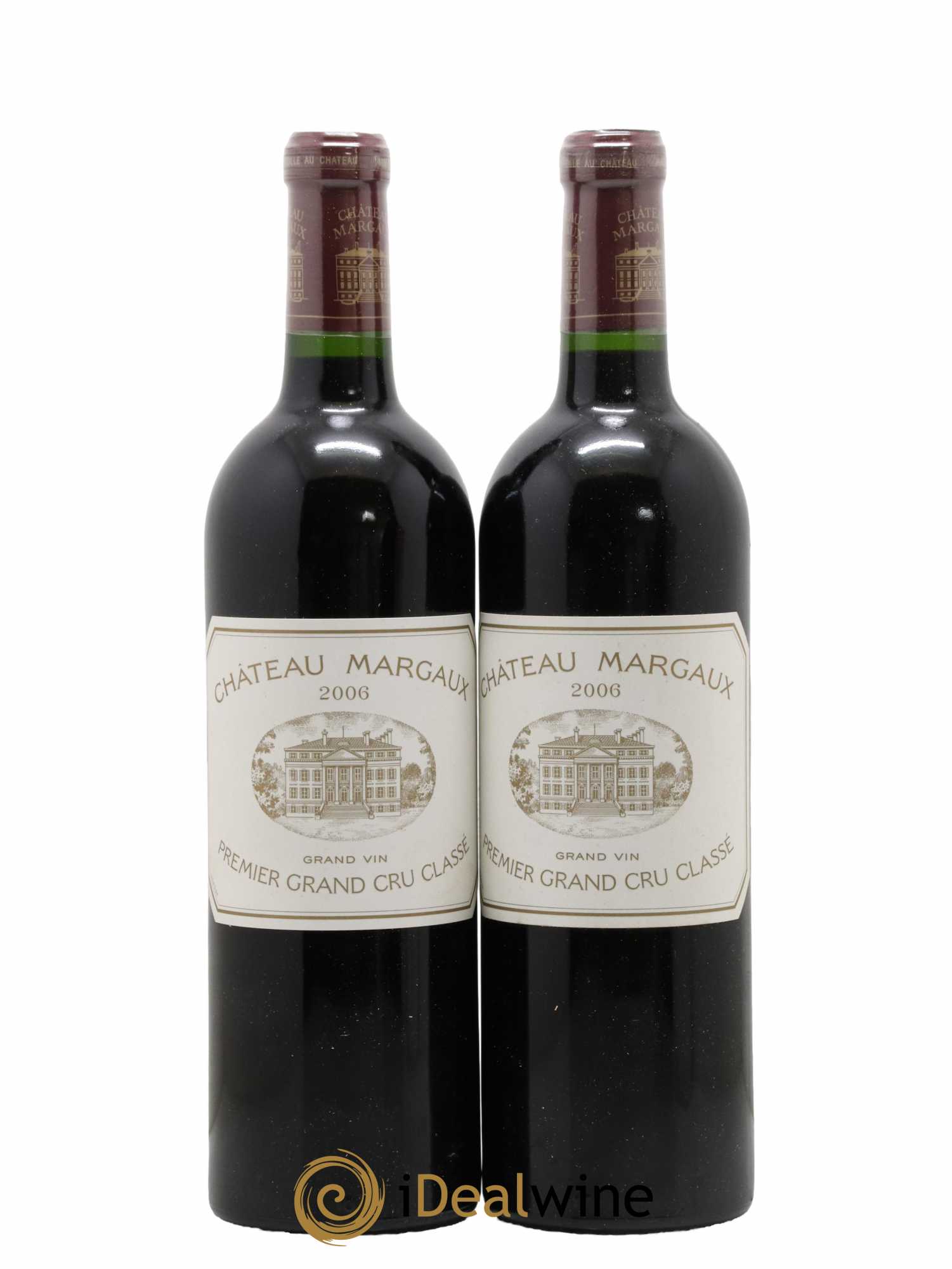 Château Margaux 1er Grand Cru Classé 2006 - Lot de 2 bouteilles - 0