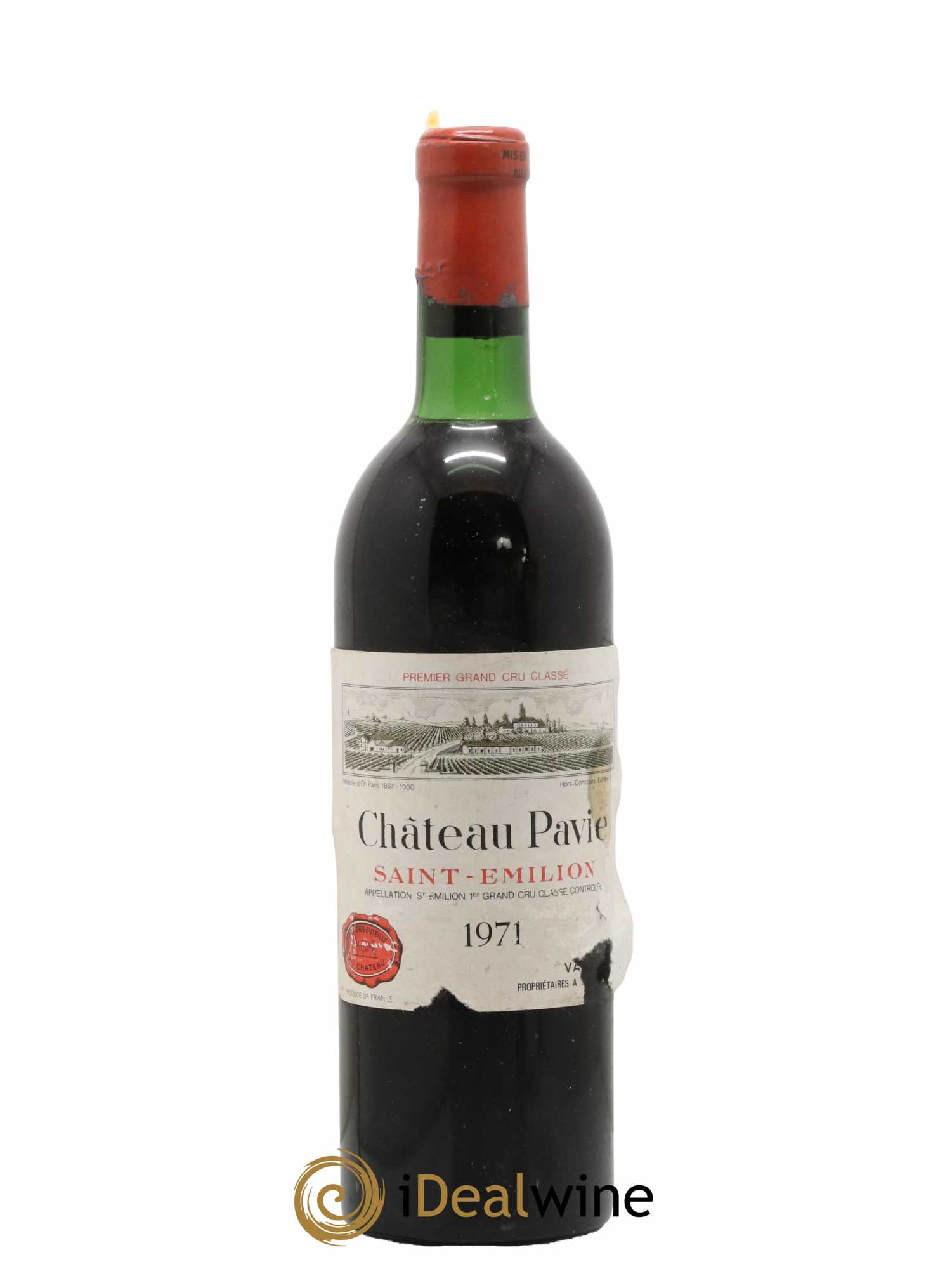 Château Pavie 1er Grand Cru Classé A 1971 - Lot of 1 bottle - 0