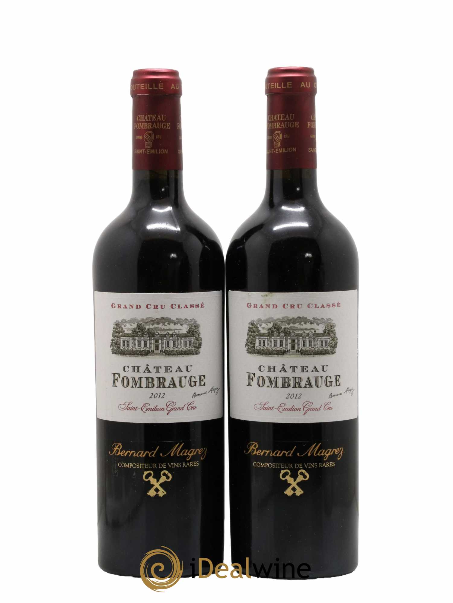 Château Fombrauge Grand Cru Classé 2012 - Lot de 2 bouteilles - 0
