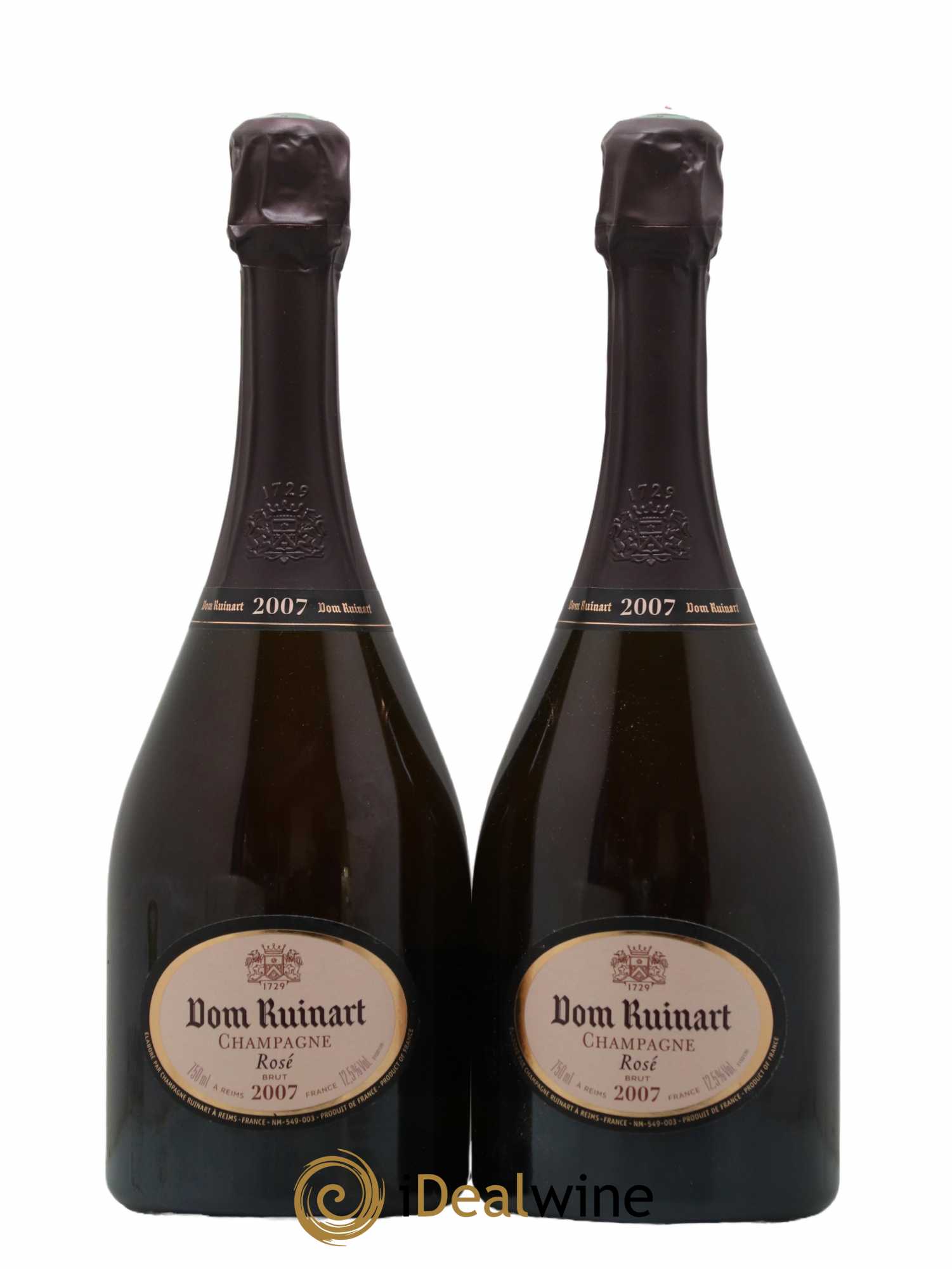Dom Ruinart Brut Ruinart 2007 - Lot de 2 bouteilles - 0