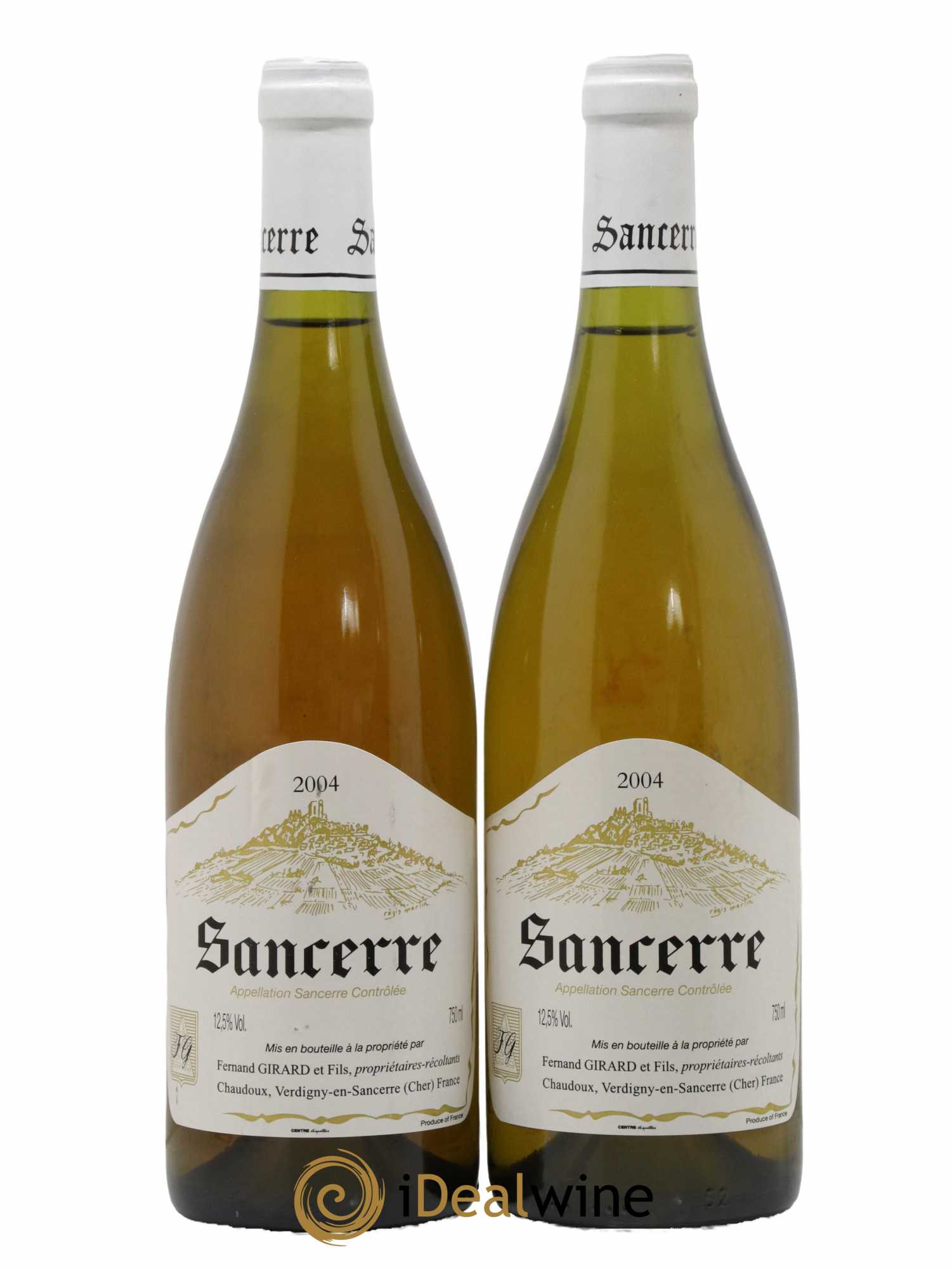 Sancerre Fernand Girard 2004 - Lot de 2 bouteilles - 0