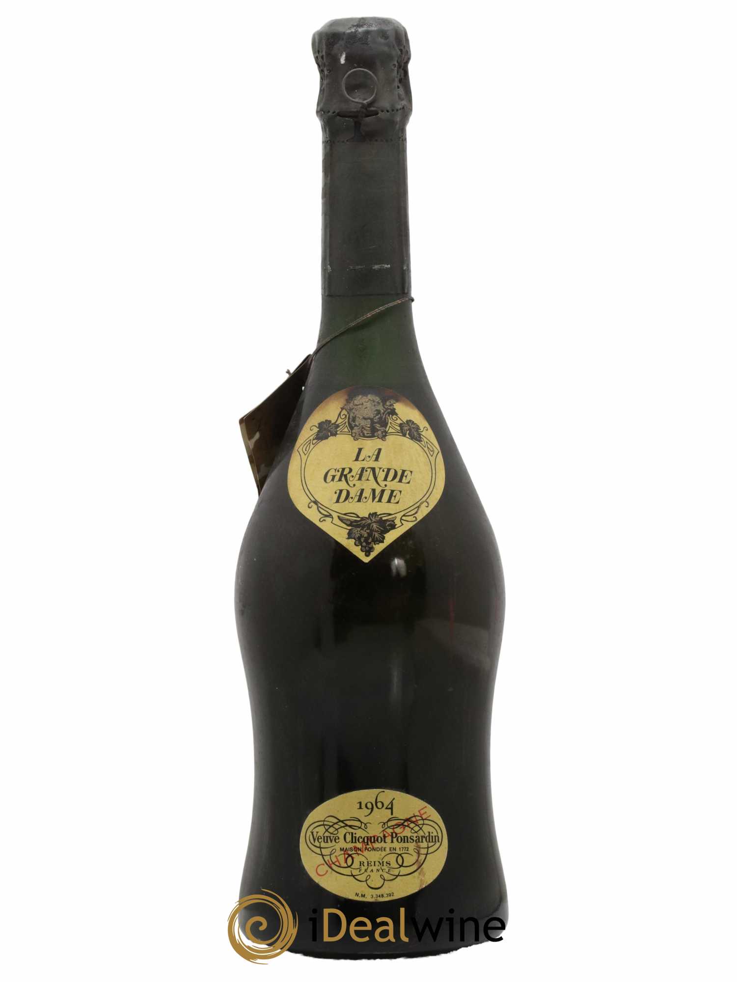 La Grande Dame Veuve Clicquot 1964 - Lot de 1 bouteille - 0