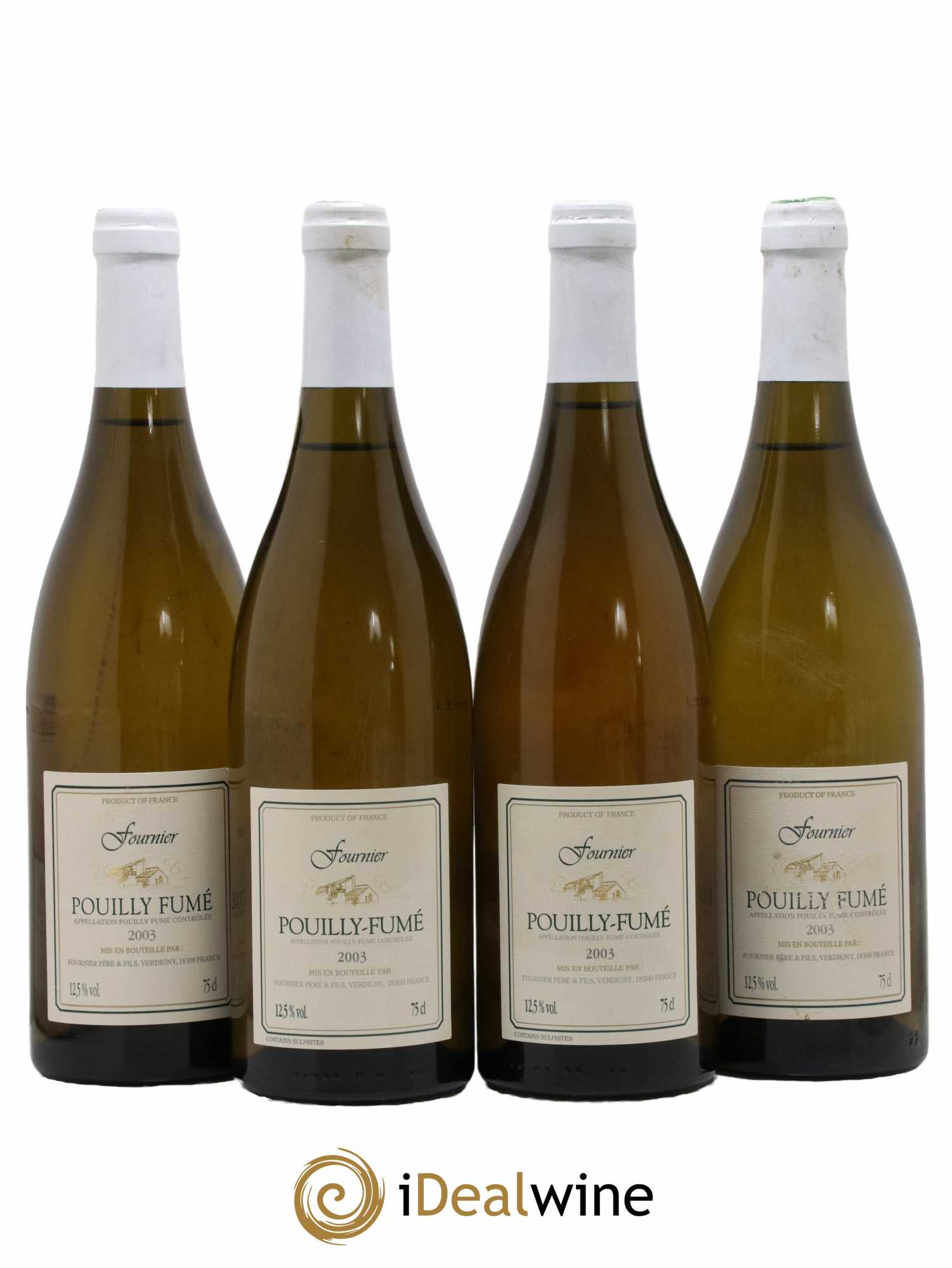 Pouilly-Fumé Fournier 2003 - Lot de 4 bouteilles - 0