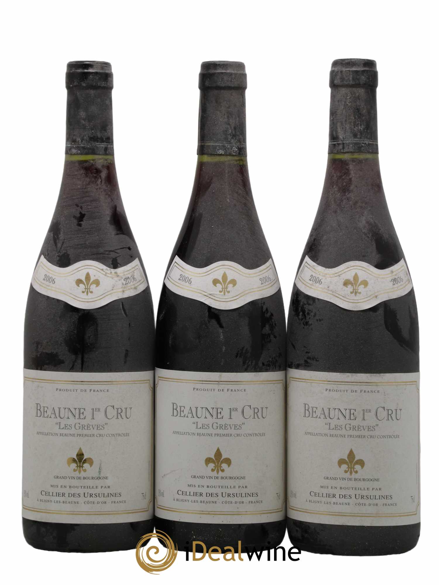 Beaune 1er Cru Les Greves Les Ursulines 2006 - Lot de 3 bouteilles - 0