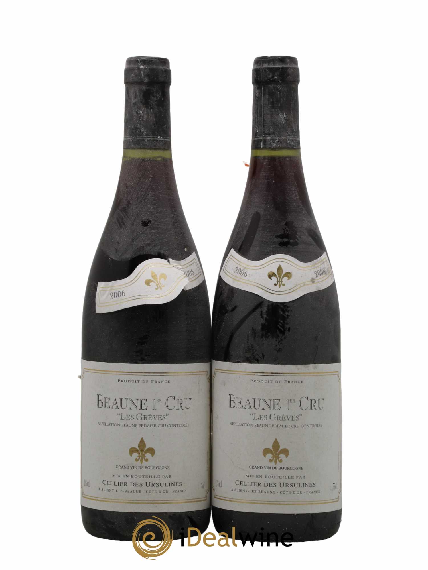 Beaune 1er Cru Les Greves Les Ursulines 2006 - Lot de 2 bouteilles - 0