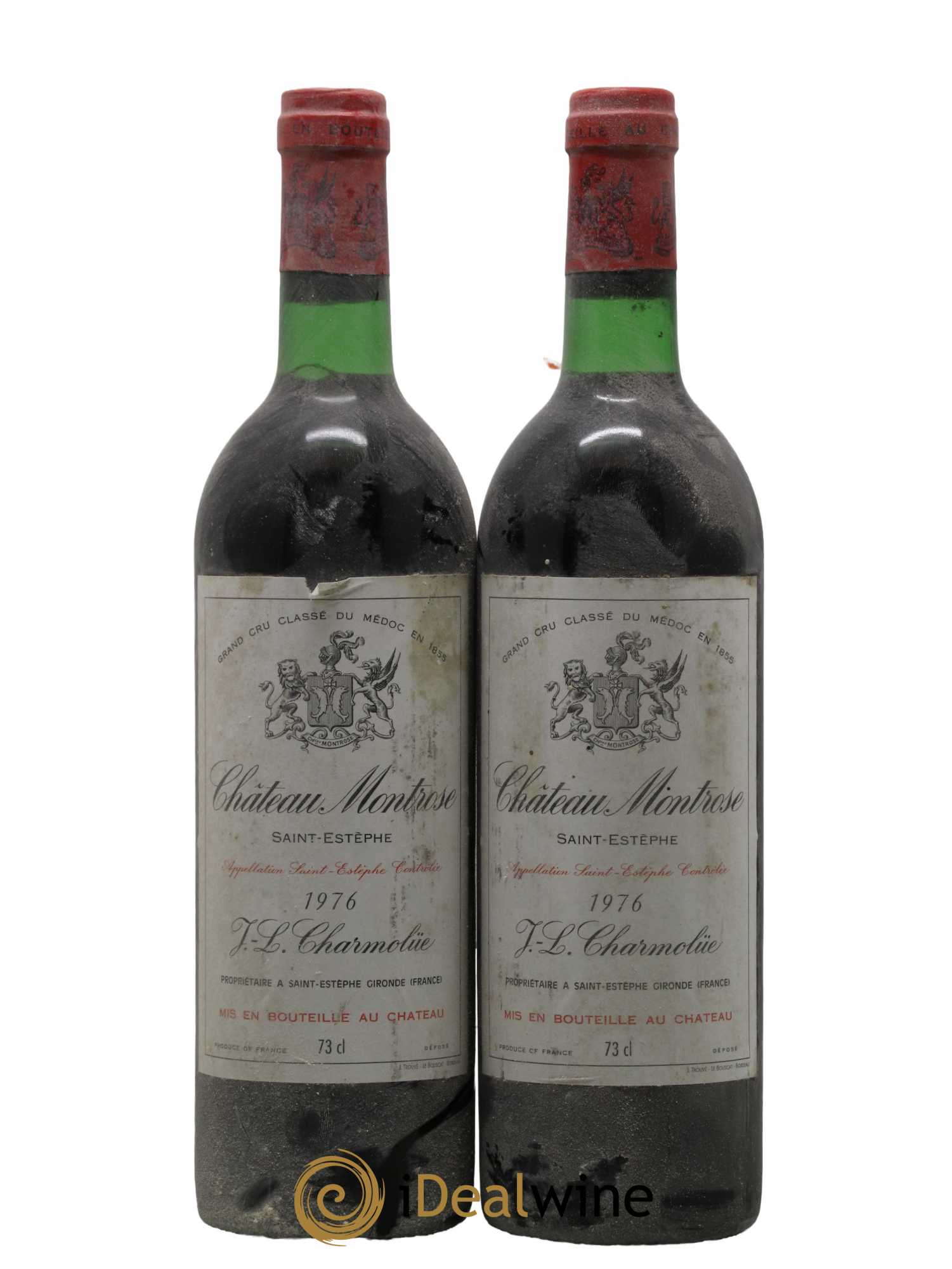 Château Montrose 2ème Grand Cru Classé 1976 - Lot de 2 bouteilles - 0
