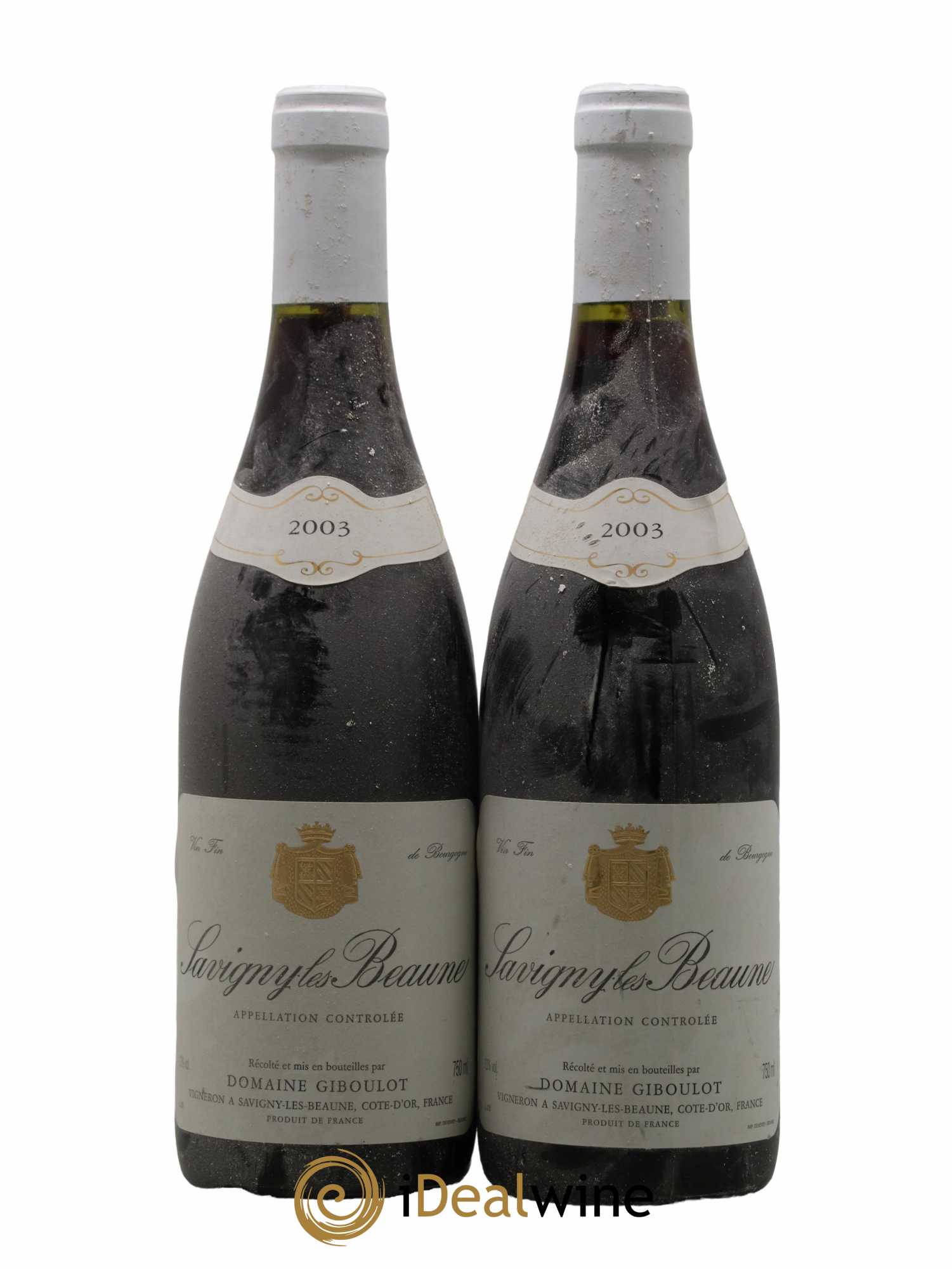 Savigny-lès-Beaune Domaine Giboulot 2003 - Lot de 2 bouteilles - 0