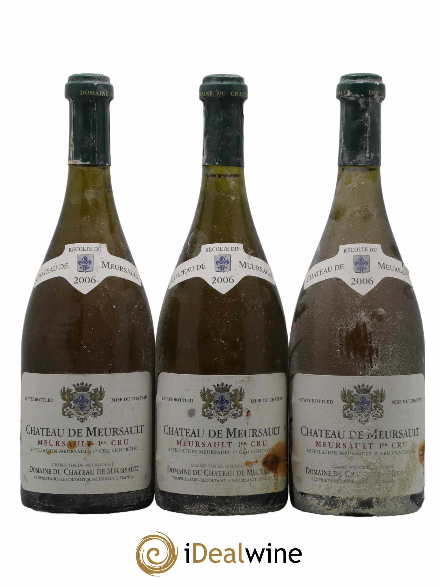 Meursault 1er Cru Château de Meursault 2006 - Lot de 3 bouteilles - 0