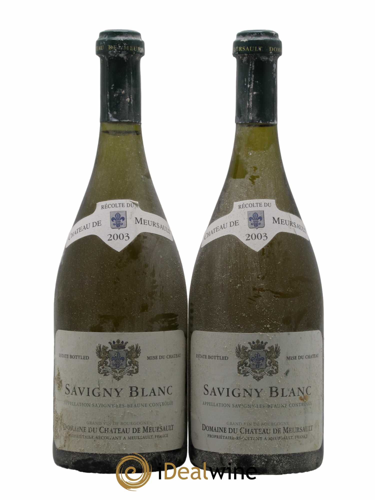 Savigny-lès-Beaune Château de Meursault 2003 - Lot de 2 bouteilles - 0