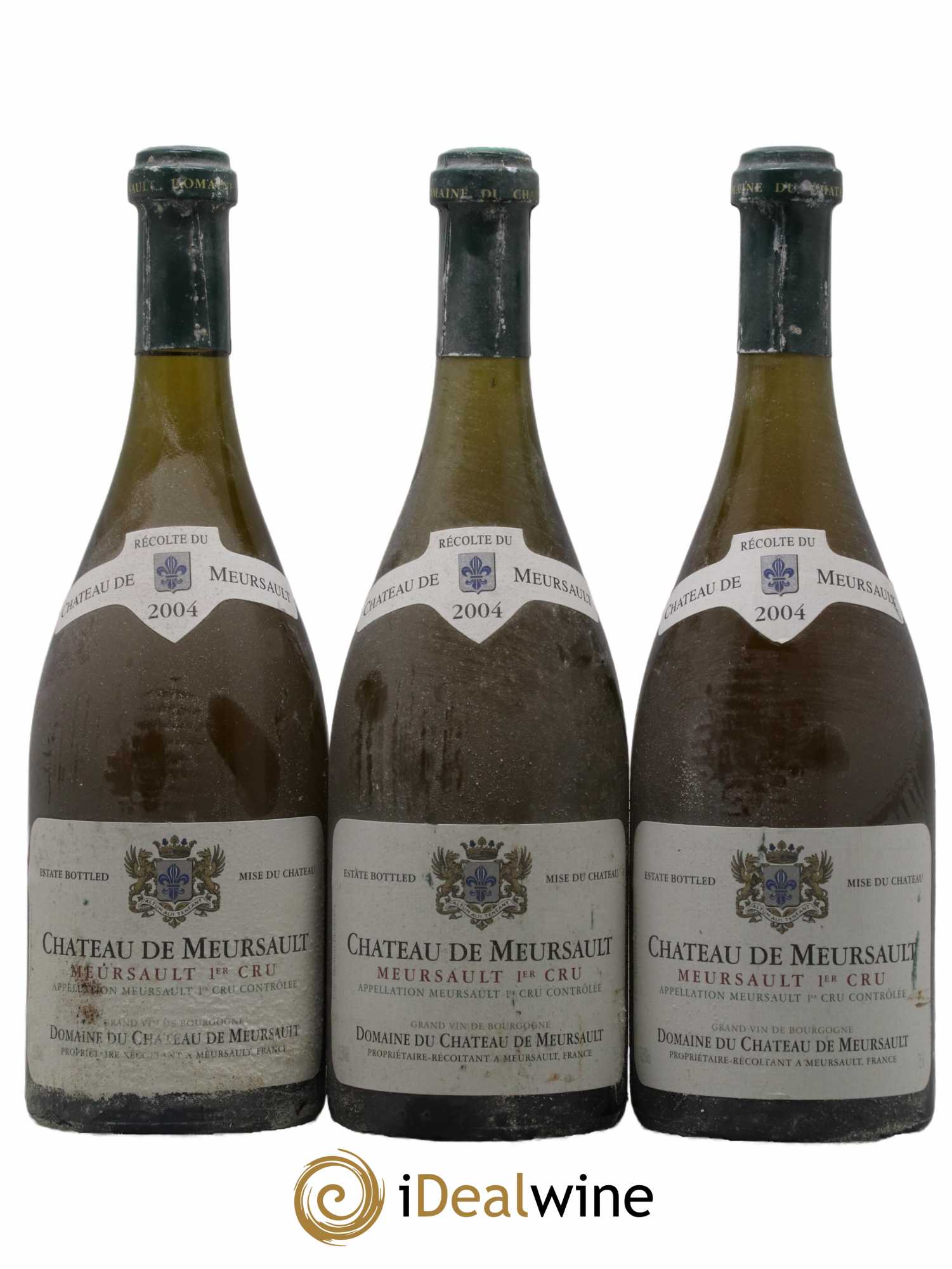 Meursault 1er Cru Château de Meursault 2004 - Lot de 3 bouteilles - 0