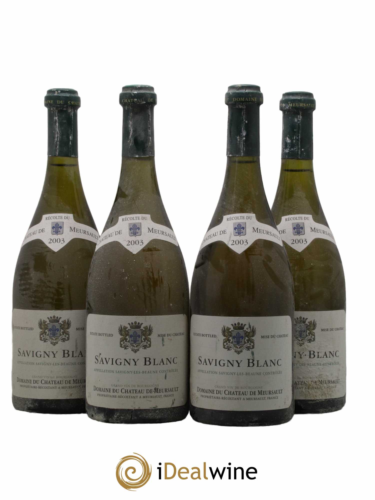 Savigny-lès-Beaune Château de Meursault 2003 - Lot de 4 bouteilles - 0