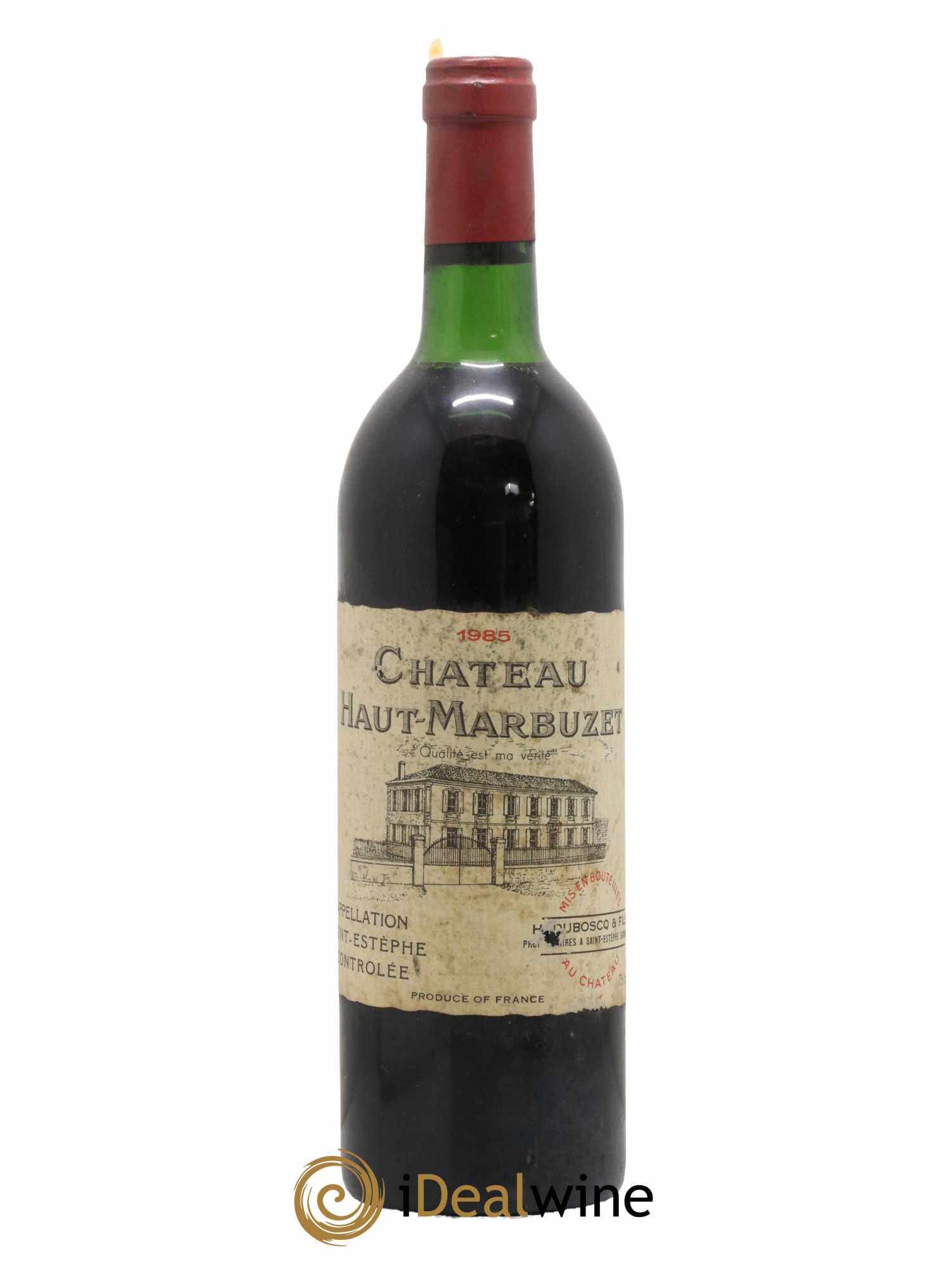 Château Haut Marbuzet 1985 - Lot de 1 bouteille - 0