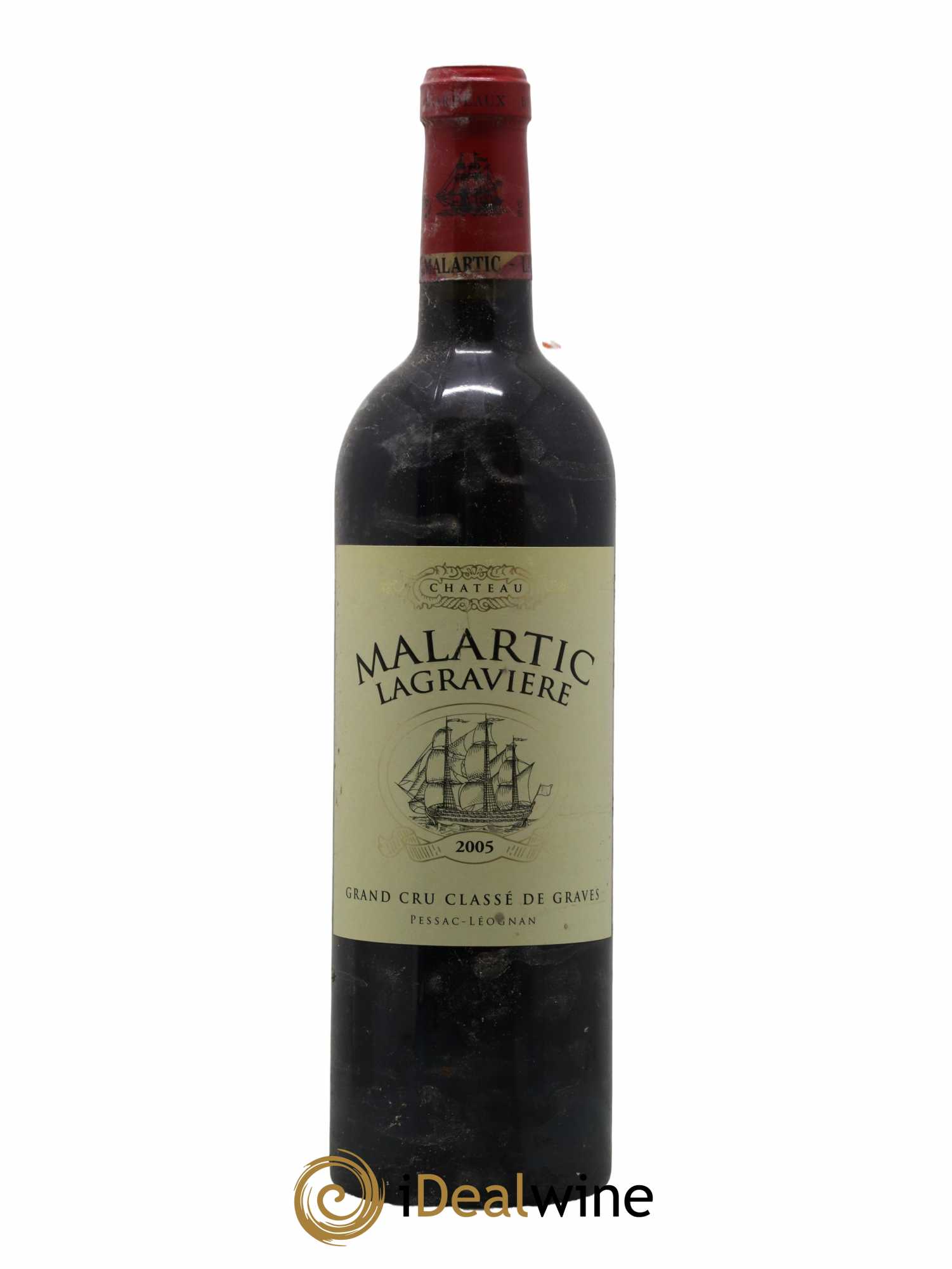 Château Malartic-Lagravière Cru Classé de Graves 2005 - Lot de 1 bouteille - 0