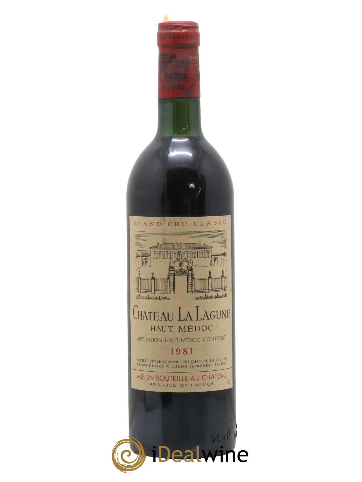Château la Lagune 3ème Grand Cru Classé 1981 - Lot de 1 bouteille - 0