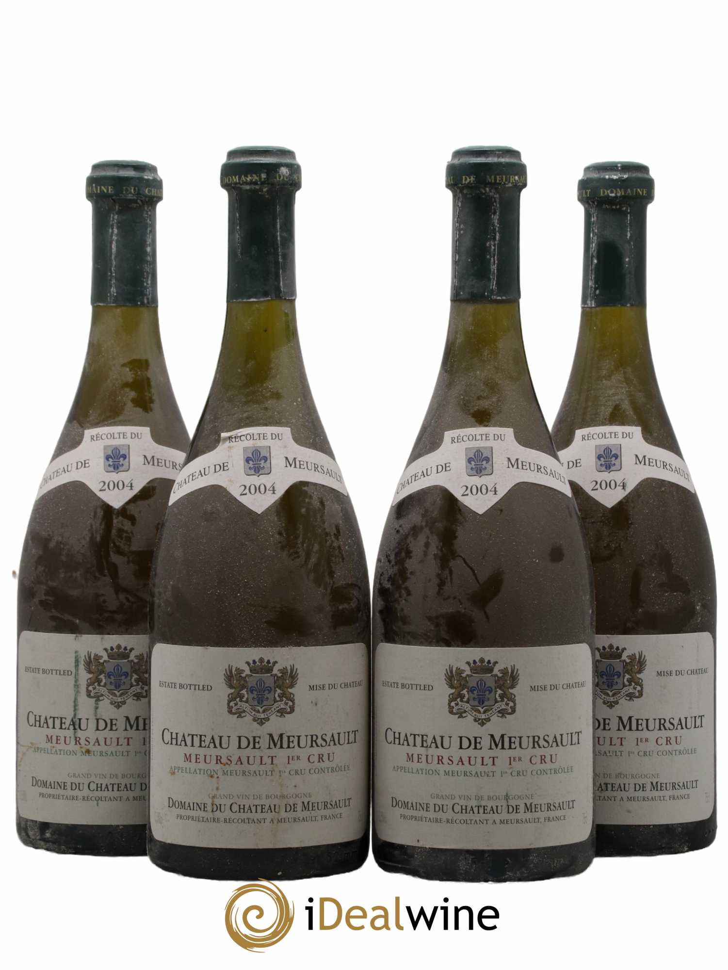 Meursault 1er Cru Château de Meursault 2004 - Lot de 4 bouteilles - 0