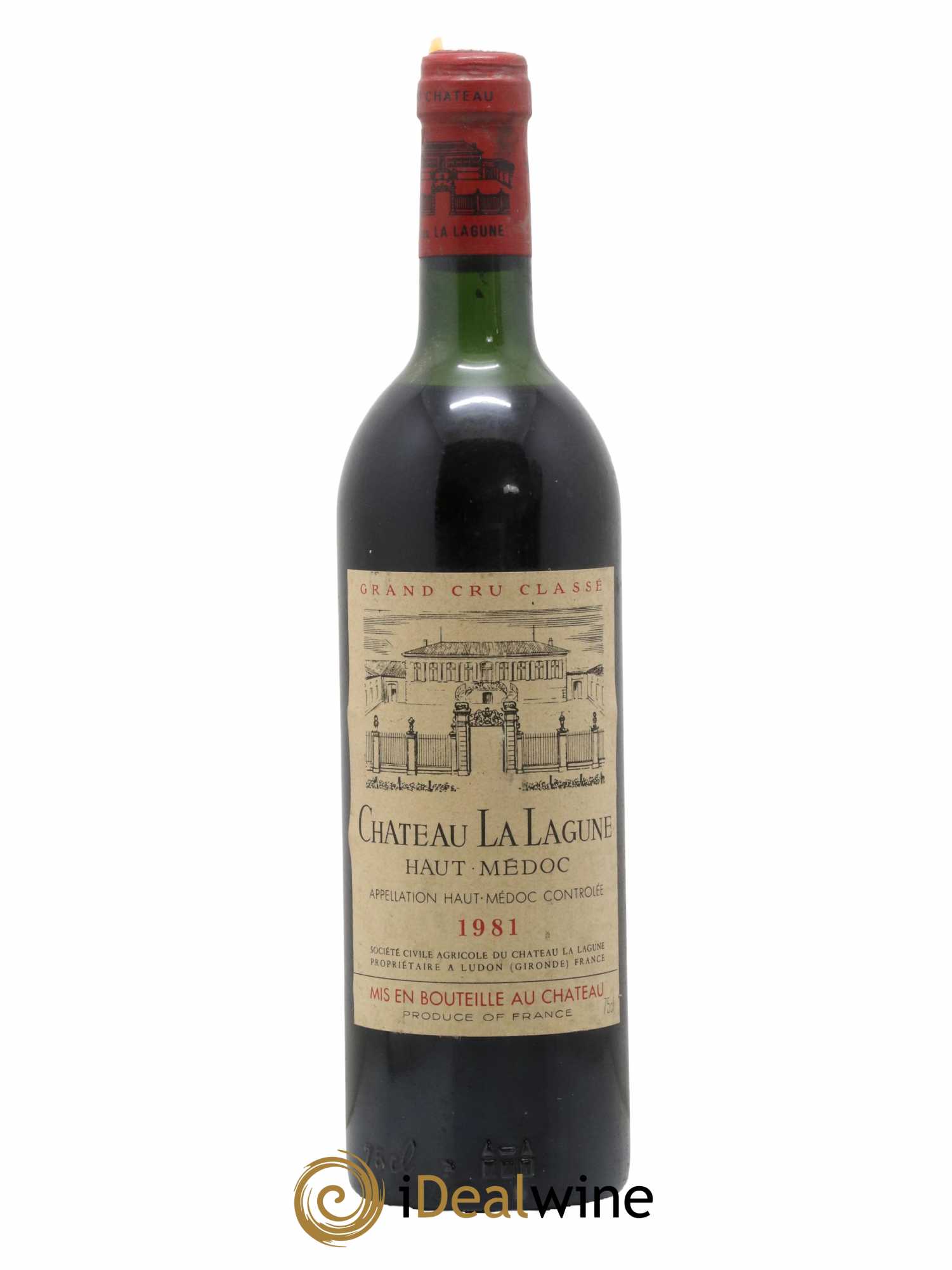 Château la Lagune 3ème Grand Cru Classé 1981 - Lot de 1 bouteille - 0