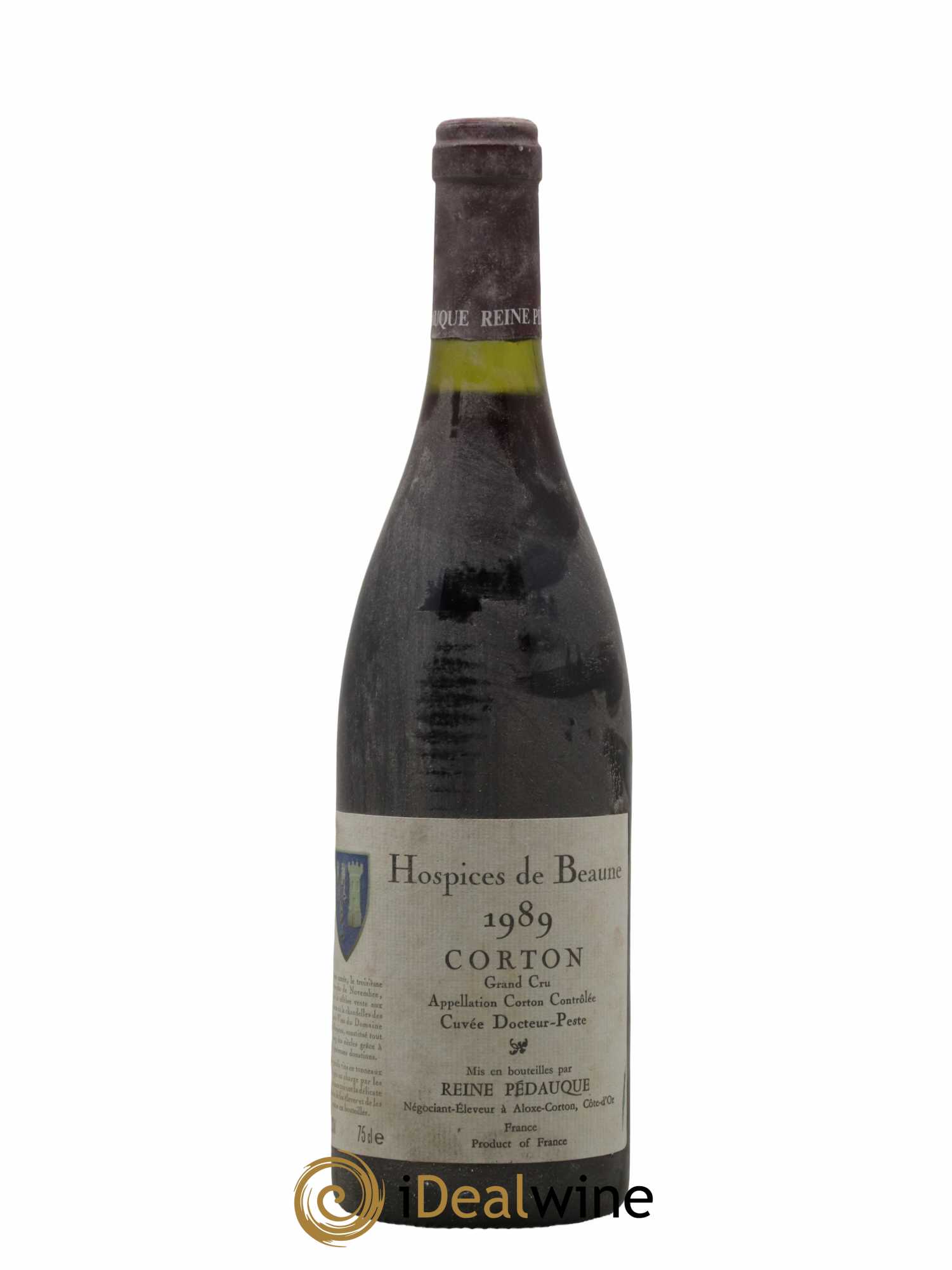 Corton Grand Cru Docteur Peste Hospices De Beaune 1989 - Lot de 1 bouteille - 0