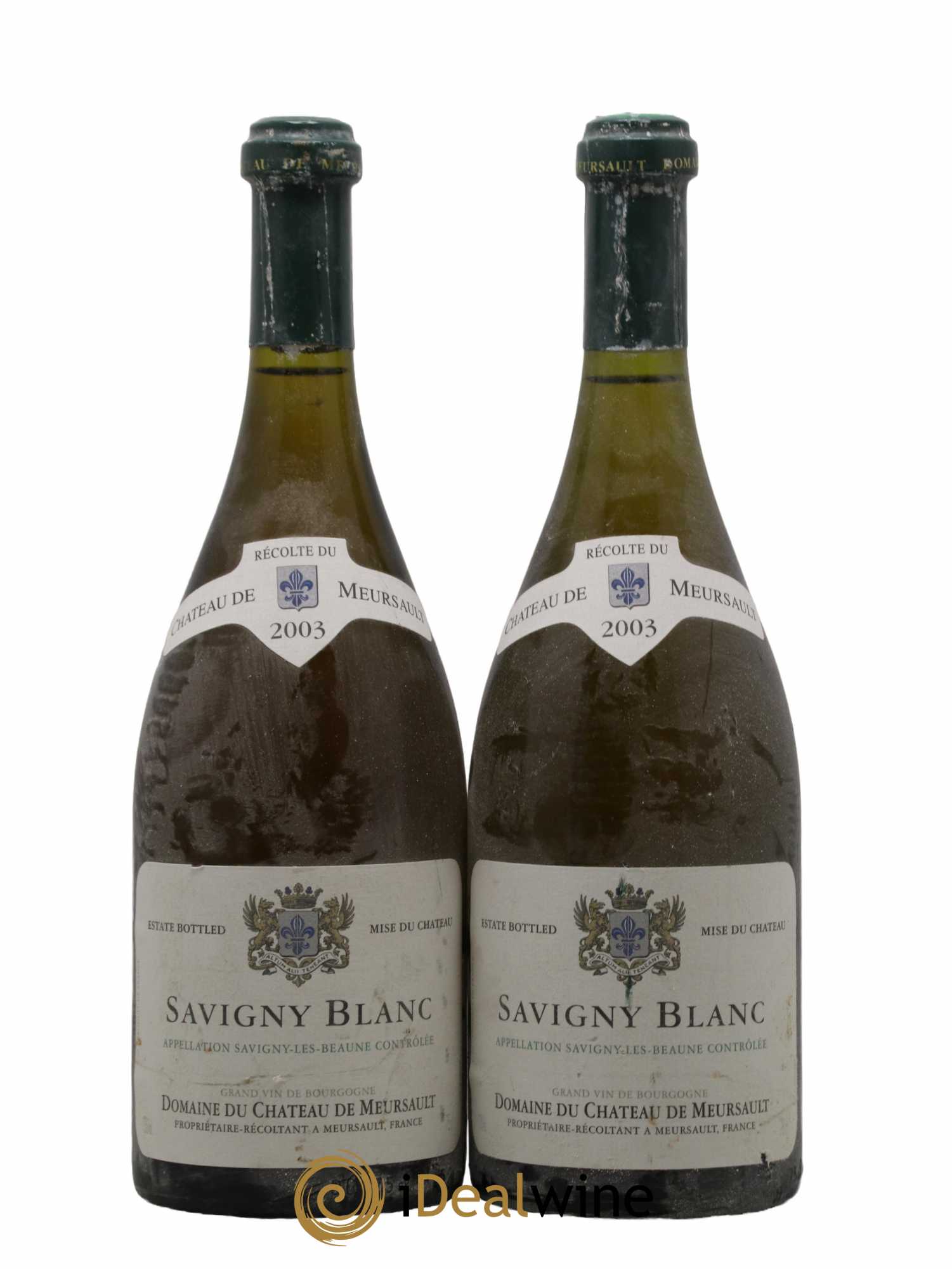 Savigny-lès-Beaune Château de Meursault 2003 - Lot de 2 bouteilles - 0