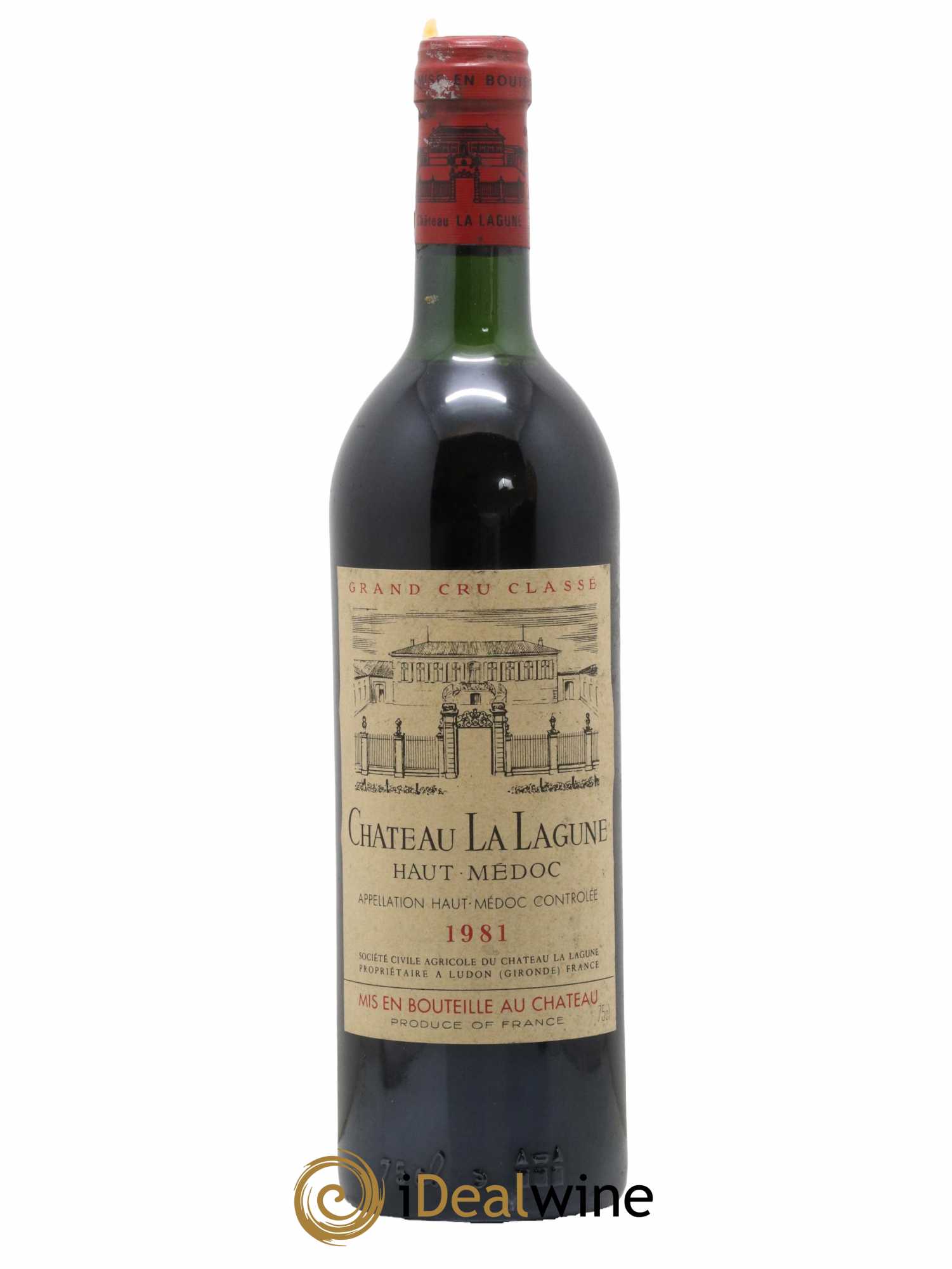 Château la Lagune 3ème Grand Cru Classé 1981 - Lot de 1 bouteille - 0