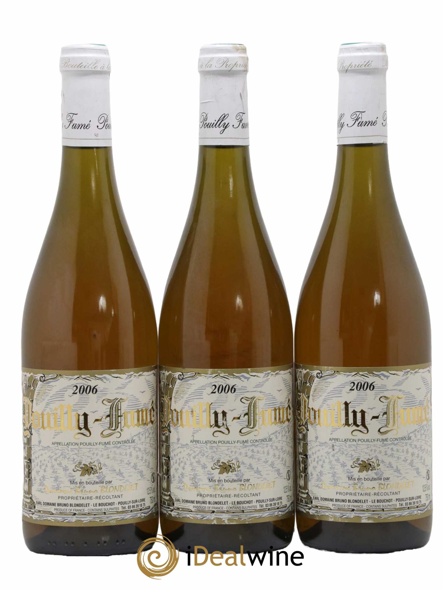 Pouilly-Fumé Bruno Blondelet 2006 - Lot de 3 bouteilles - 0
