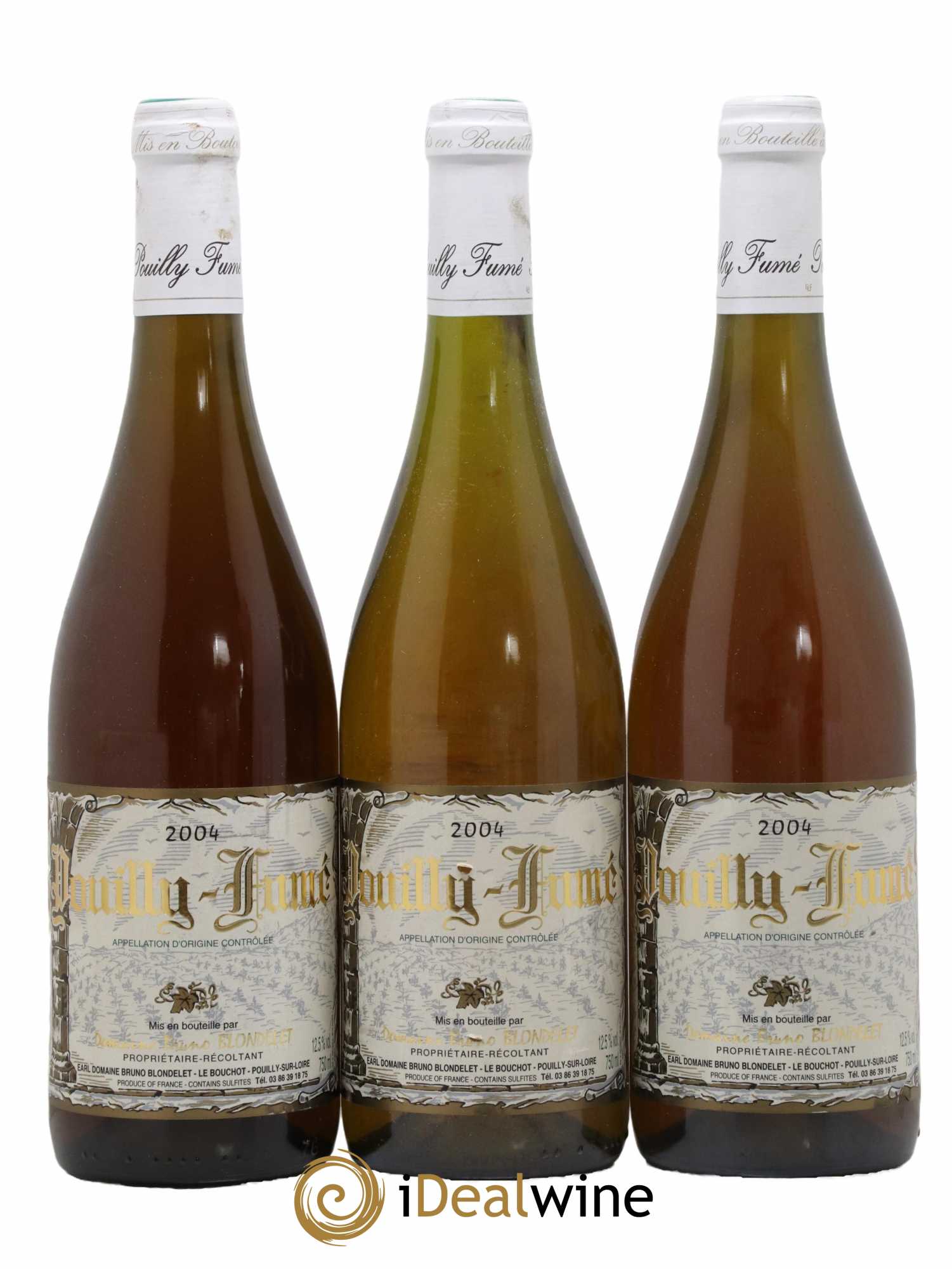 Pouilly-Fumé Bruno Blondelet 2004 - Lot de 3 bouteilles - 0