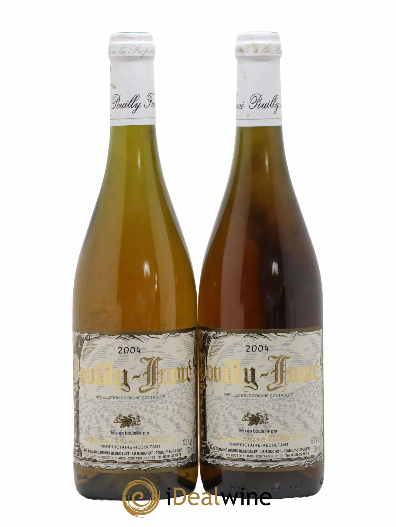 Pouilly-Fumé Bruno Blondelet 2004 - Lot de 2 bouteilles - 0