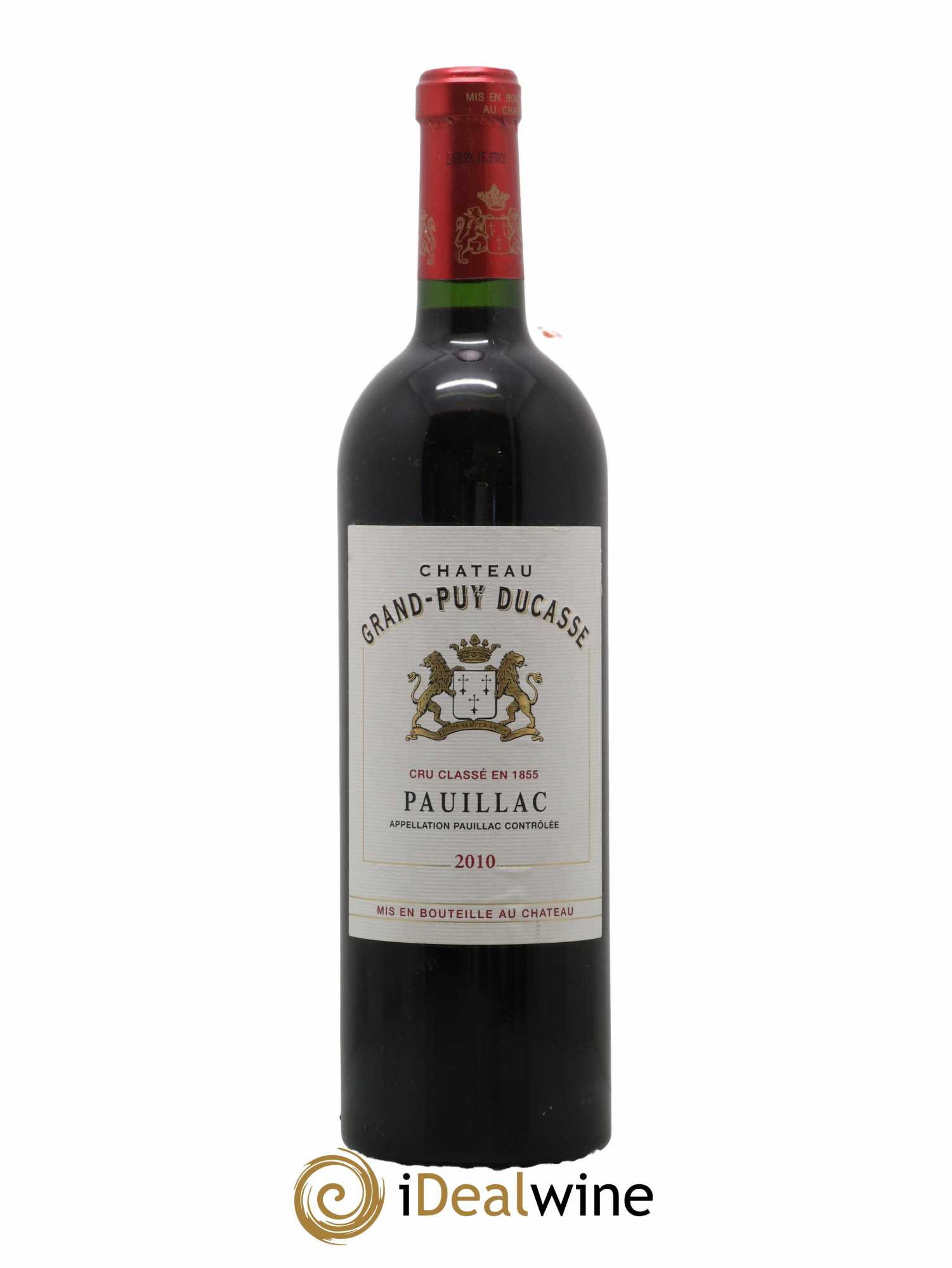 Château Grand Puy Ducasse 5ème Grand Cru Classé 2010 - Lot de 1 bouteille - 0