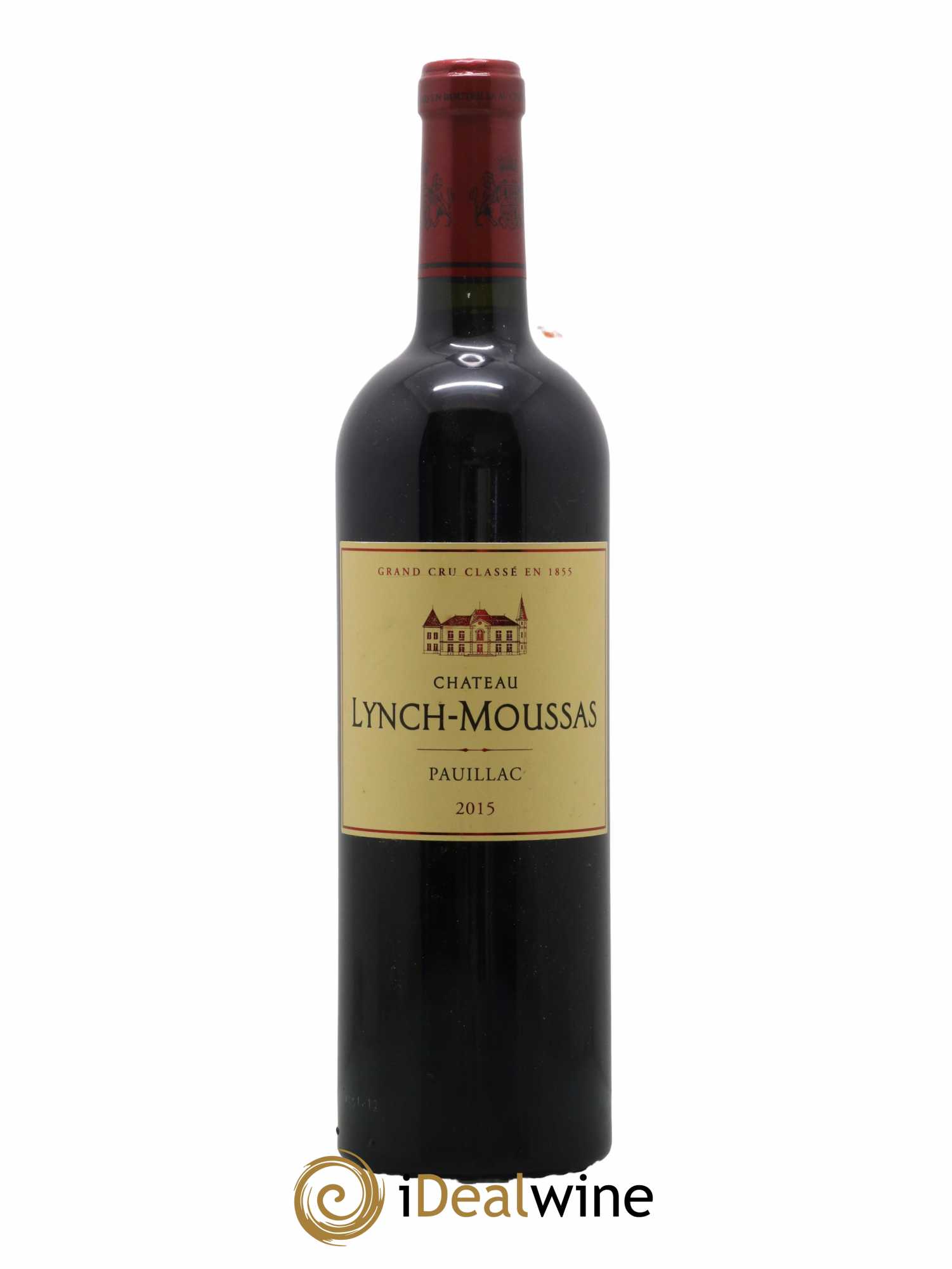Château Lynch Moussas 5ème Grand Cru Classé 2015 - Lot de 1 bouteille - 0