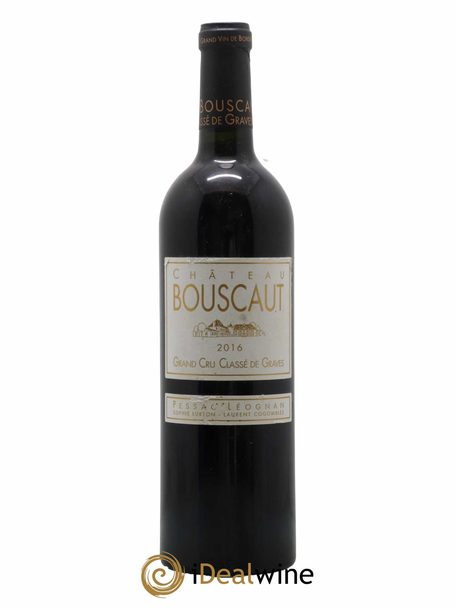 Château Bouscaut Cru Classé de Graves 2016 - Lot de 1 bouteille - 0