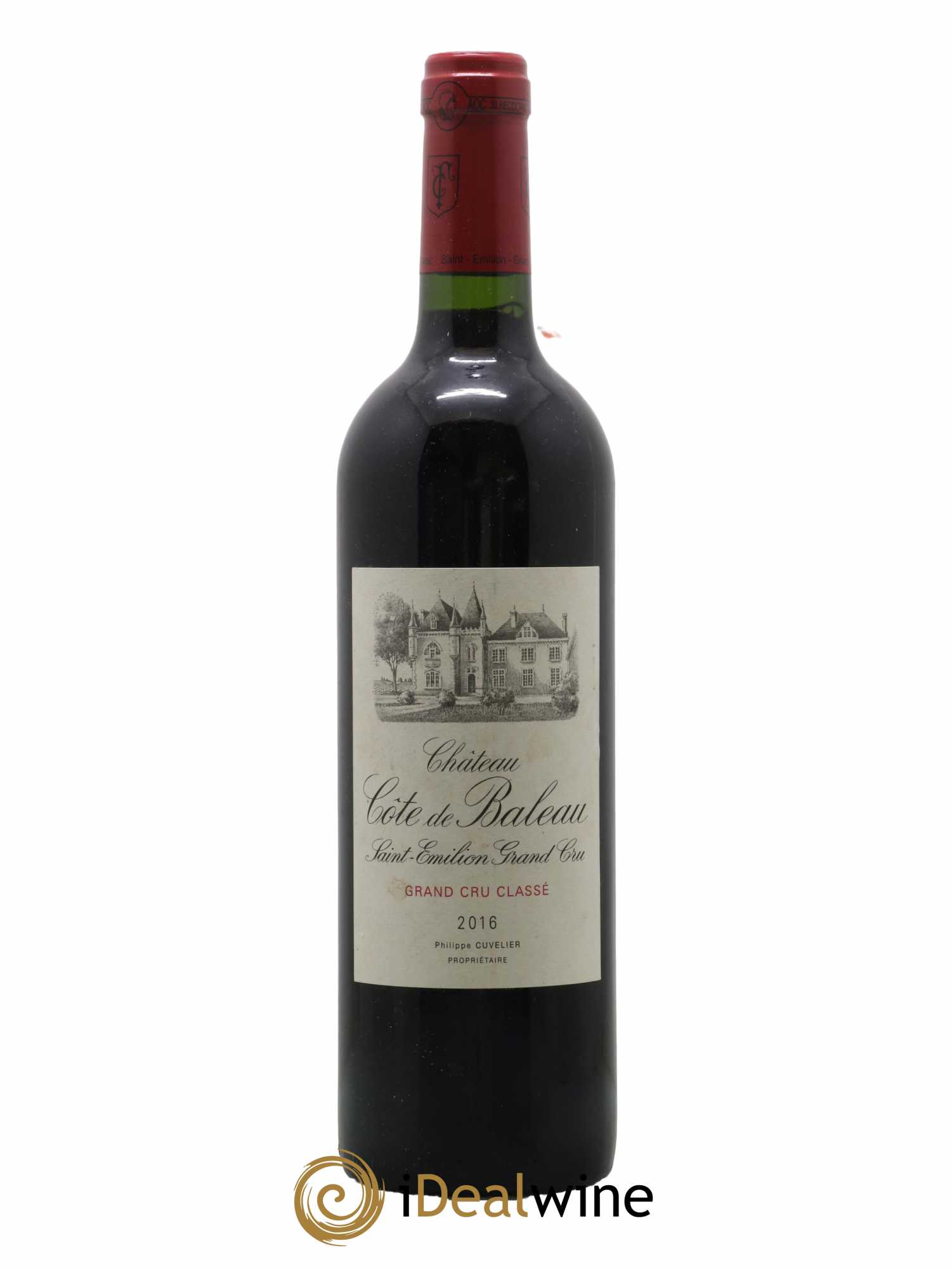 Château Côte de Baleau Grand Cru Classé 2016 - Lot de 1 bouteille - 0