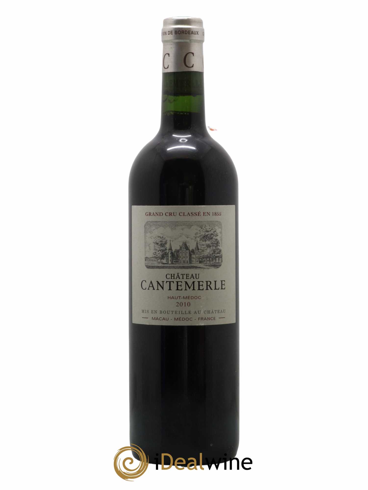 Château Cantemerle 5ème Grand Cru Classé 2010 - Lot de 1 bouteille - 0