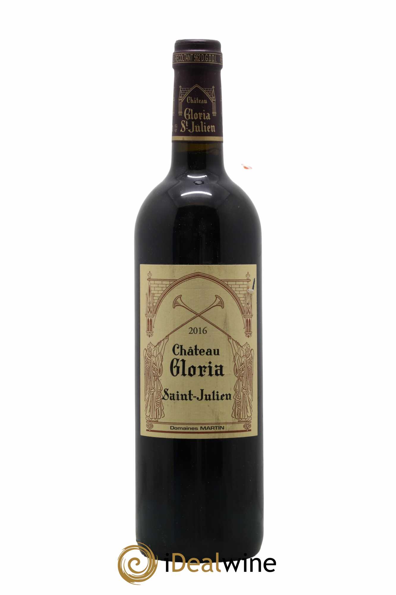Château Gloria 2016 - Lot de 1 bouteille - 0