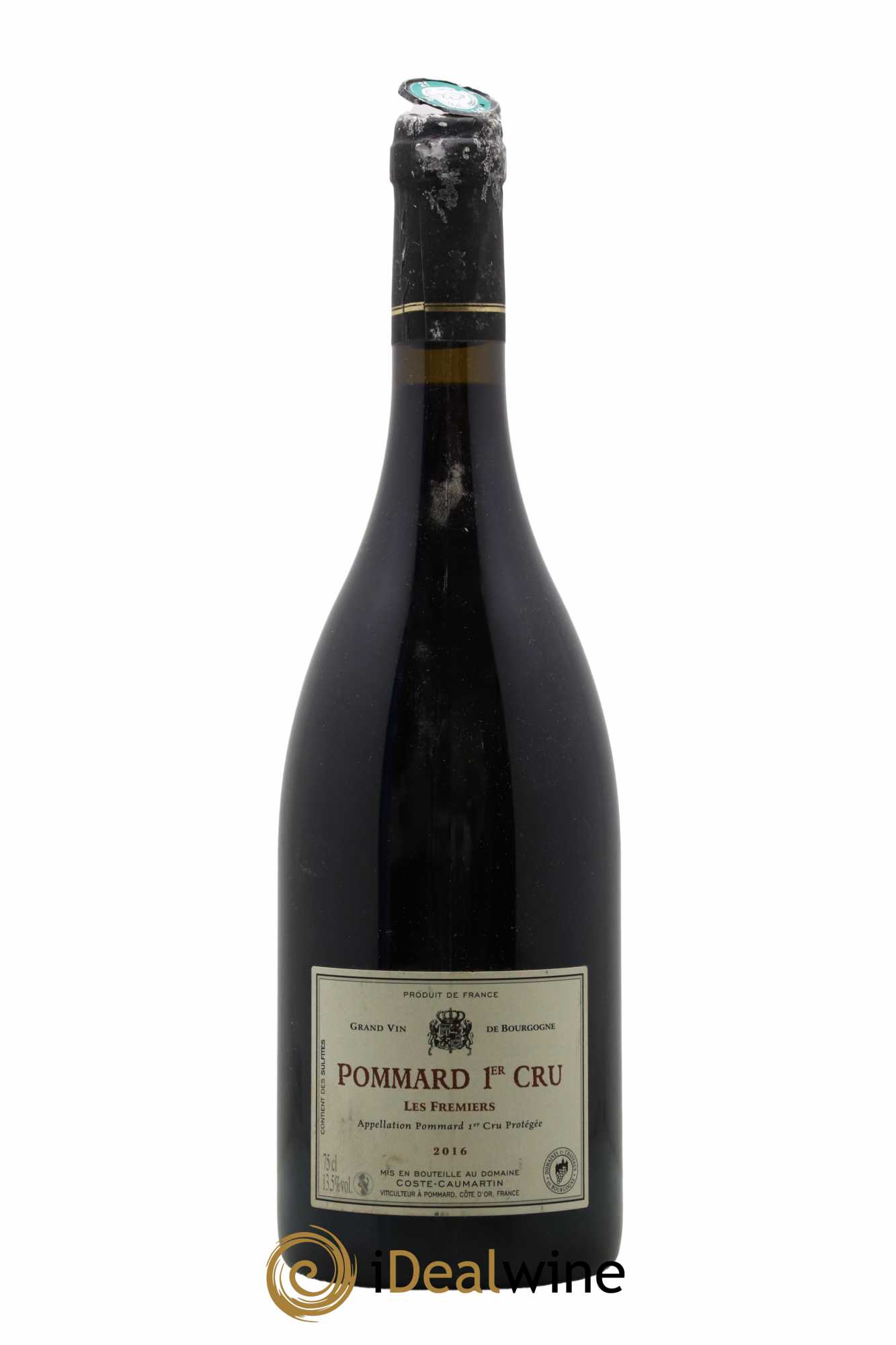 Pommard 1er Cru Les Fremiers Domaine Coste Caumartin 2016 - Lot de 1 bouteille - 0