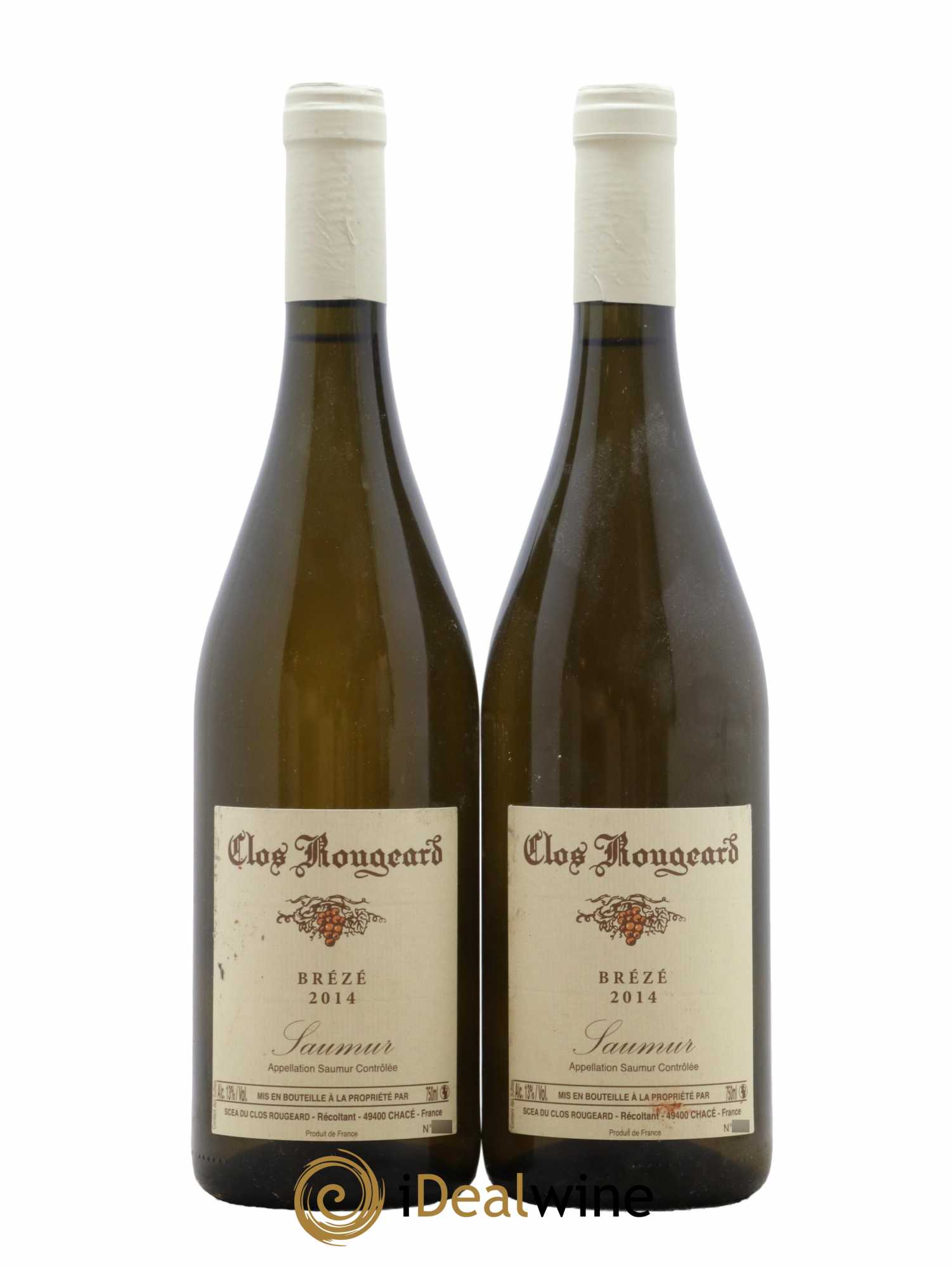 Saumur Brézé Clos Rougeard 2014 - Lot de 2 bouteilles - 0