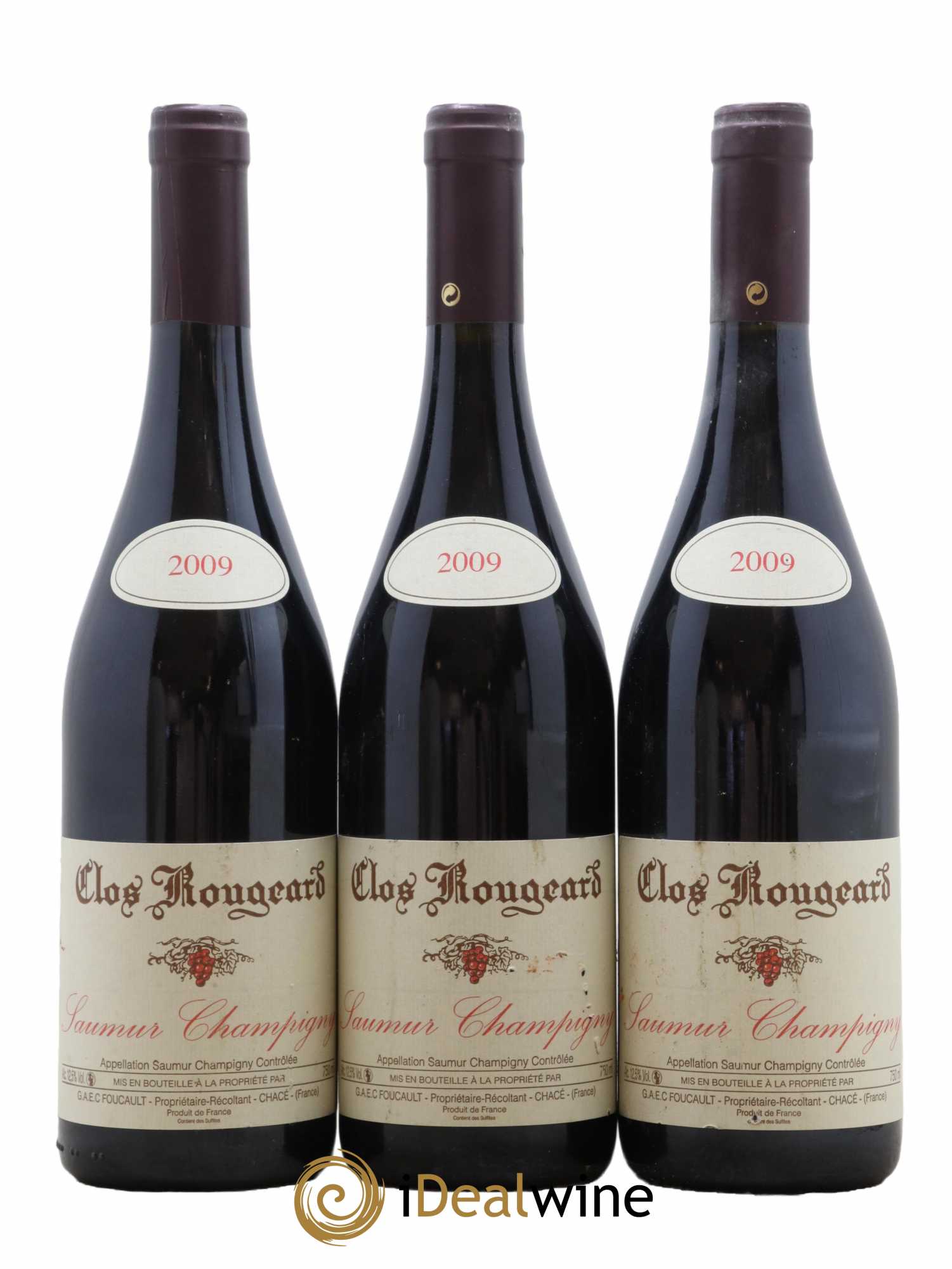 Saumur-Champigny Clos Rougeard 2009 - Lot de 3 bouteilles - 0
