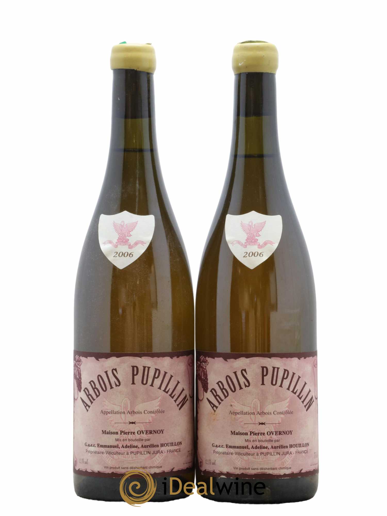Arbois Pupillin Savagnin (cire jaune) Overnoy-Houillon (Domaine) 2006 - Lotto di 2 bottiglie - 0