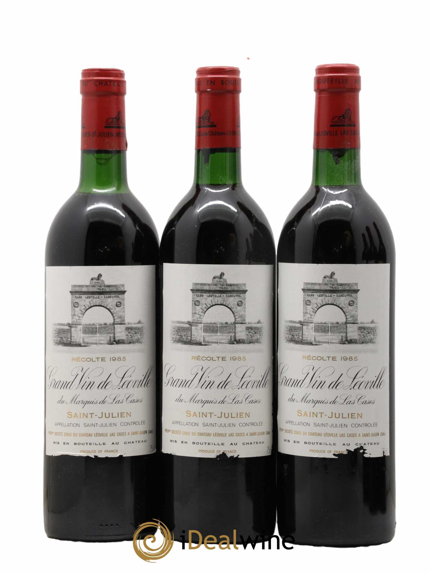 Château Léoville Las Cases 2ème Grand Cru Classé 1985 - Lot de 6 bouteilles - 1