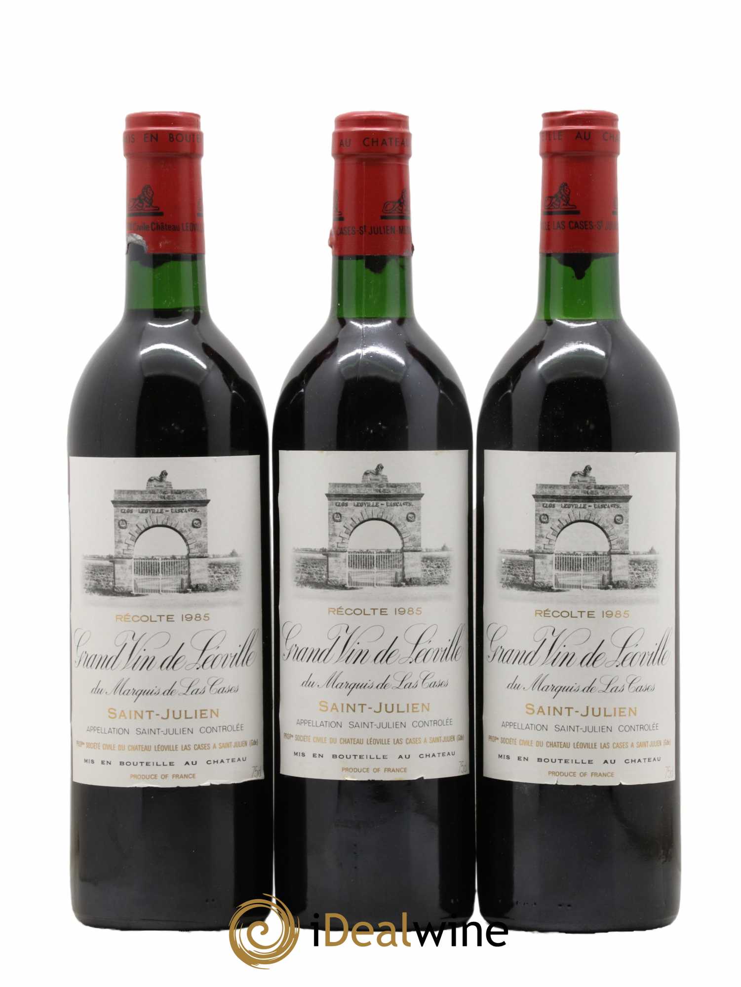Château Léoville Las Cases 2ème Grand Cru Classé 1985 - Lot de 6 bouteilles - 2