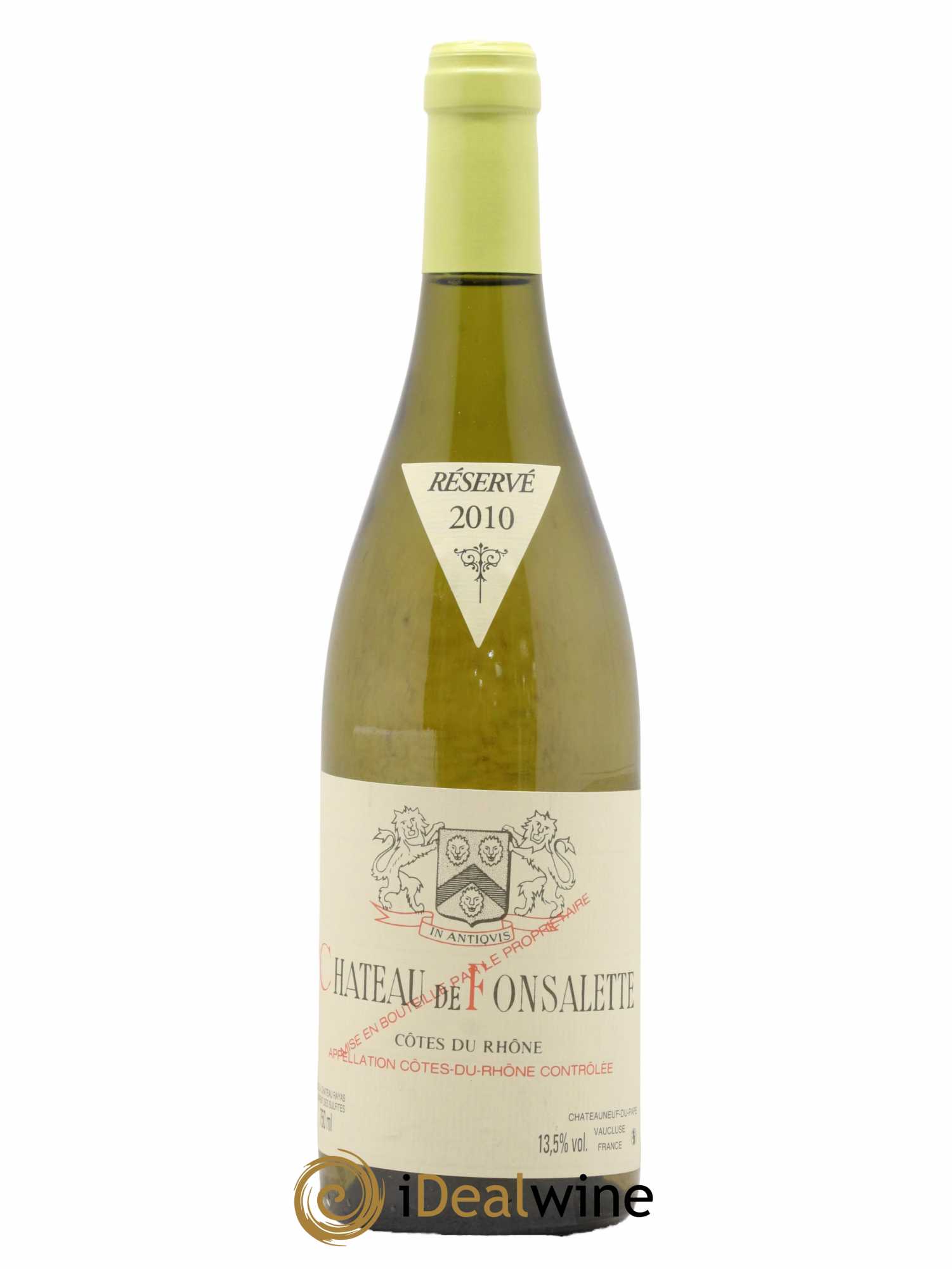 Côtes-du-Rhône Château de Fonsalette Emmanuel Reynaud 2010 - Posten von 1 Flasche - 0