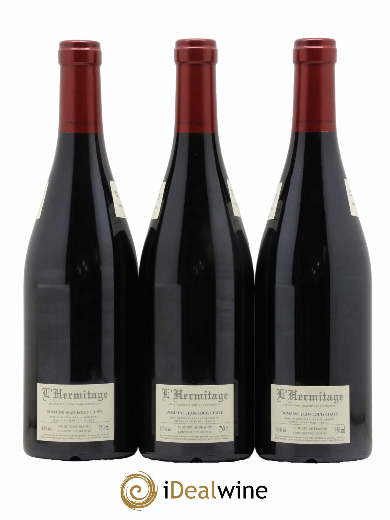 Hermitage Jean-Louis Chave 2016 - Lot de 3 bouteilles - 1